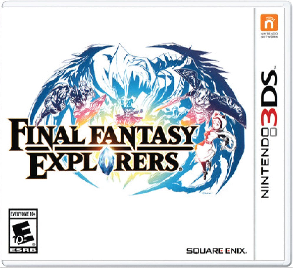 Final Fantasy Explorers Cover Art