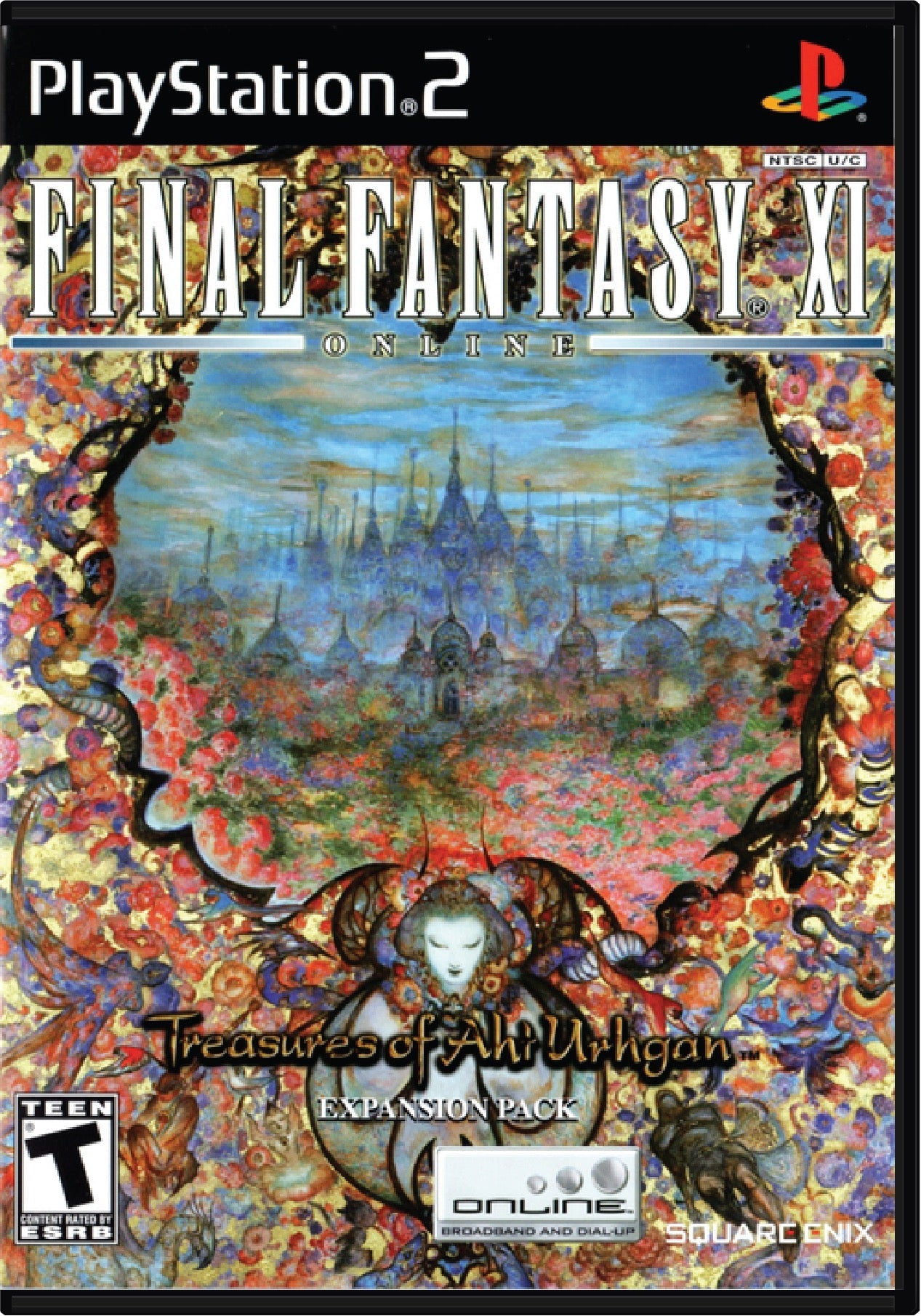 Final Fantasy XI Treasures of Aht Urhgan Cover Art and Product Photo