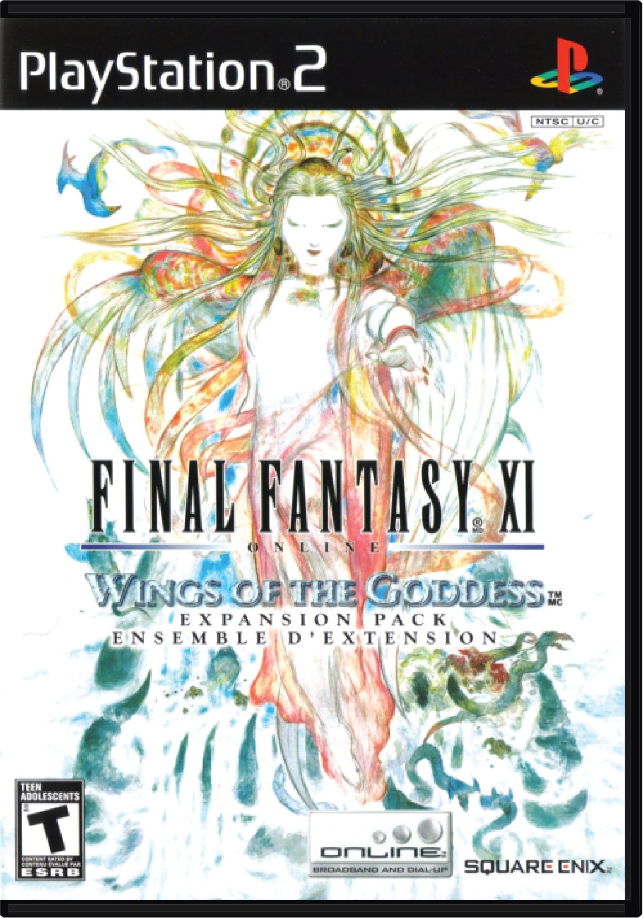 Final Fantasy XI Wings of the Goddess Cover Art and Product Photo