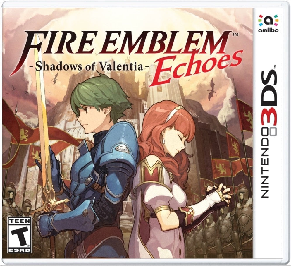 Fire Emblem Echoes Shadows of Valentia Cover Art