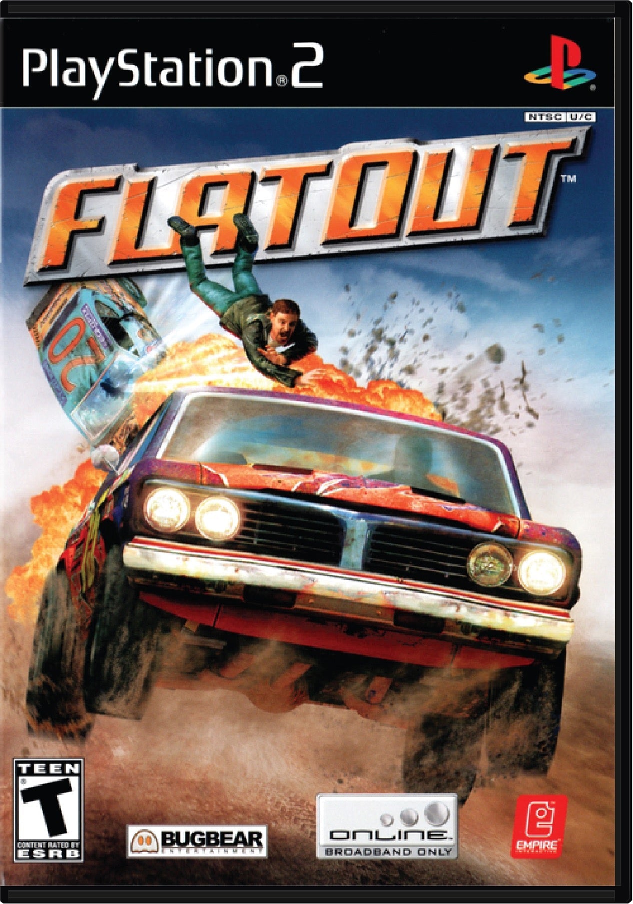 Flatout Cover Art and Product Photo