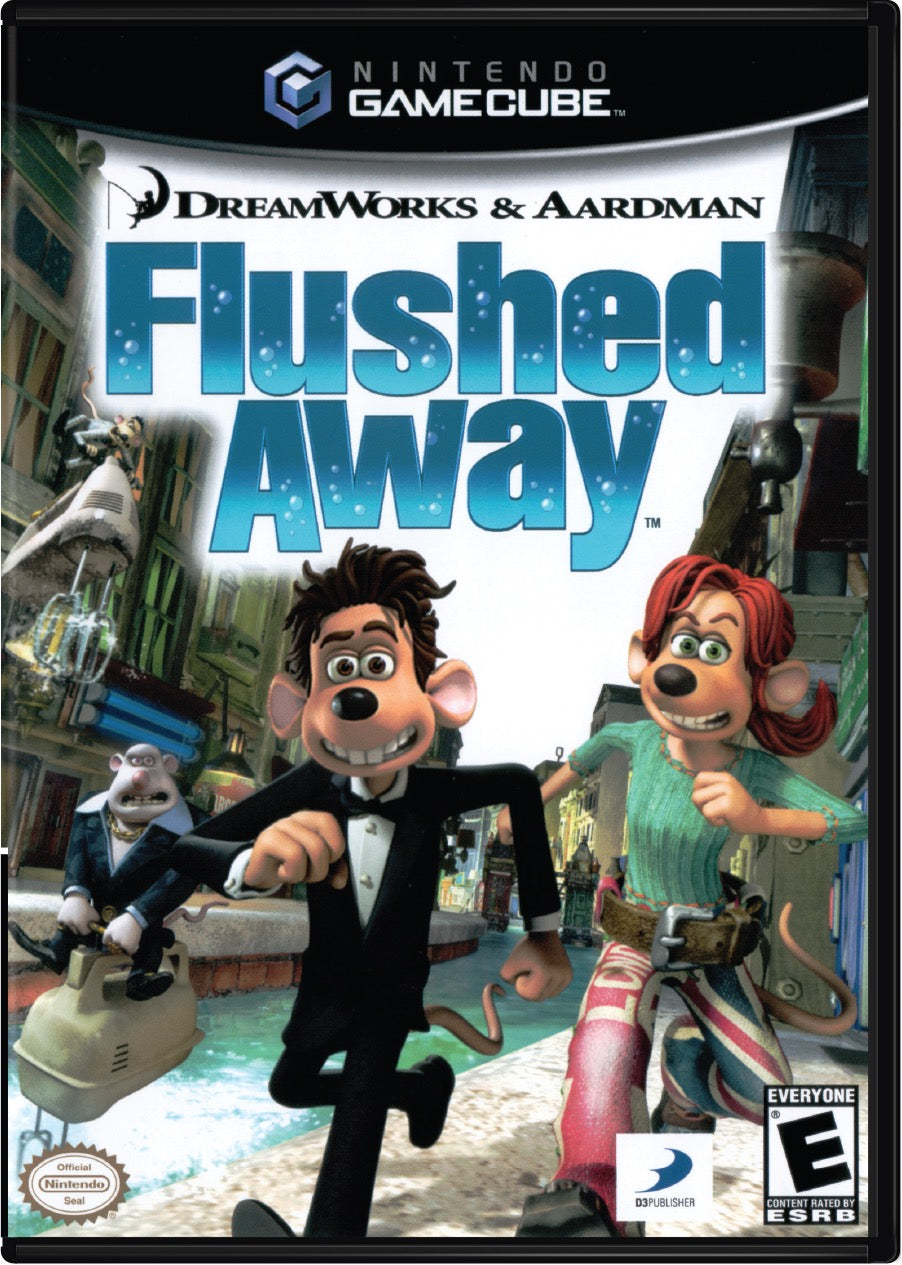 Flushed Away Cover Art and Product Photo