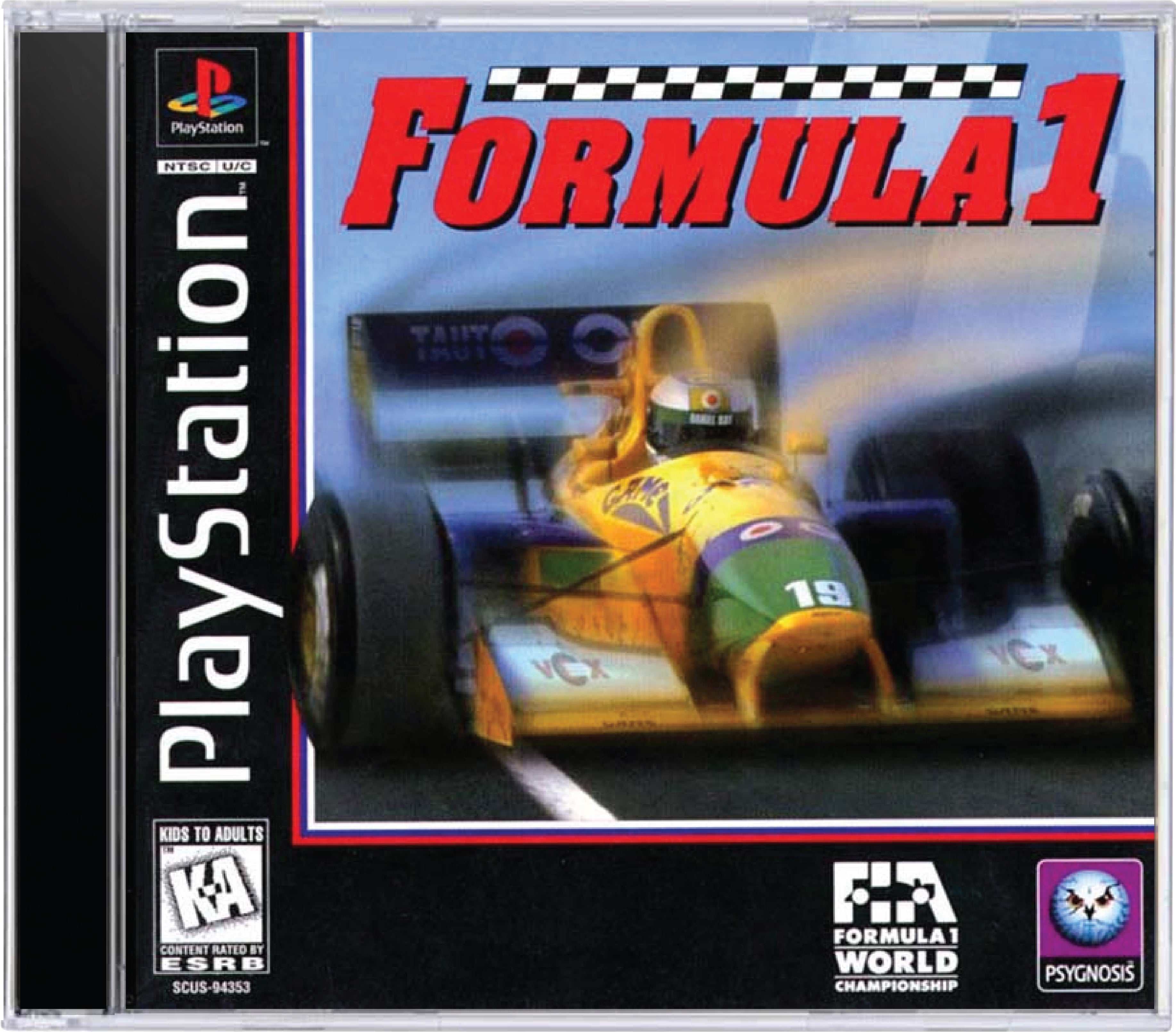 Formula 1 Cover Art and Product Photo