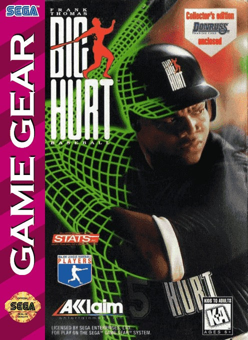 Frank Thomas Big Hurt Baseball Cover Art