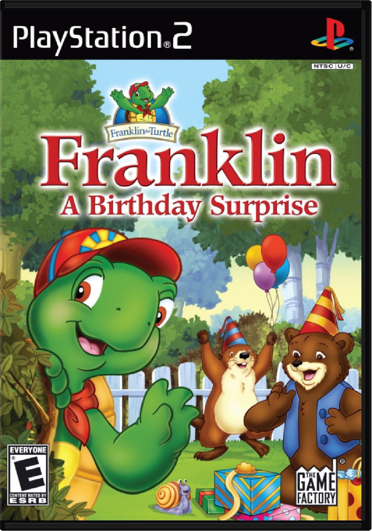 Franklin The Turtle A Birthday Surprise Cover Art and Product Photo