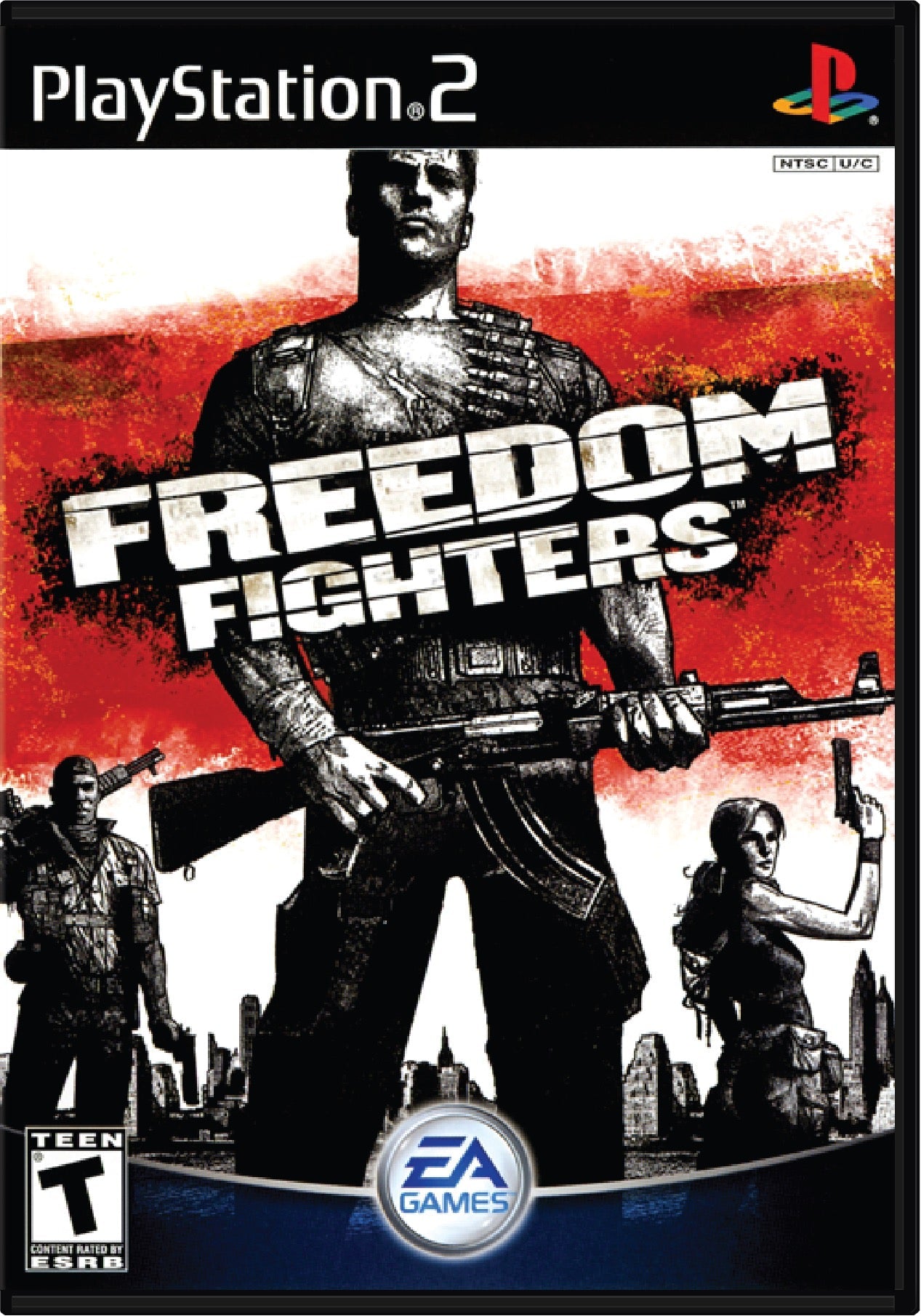 Freedom Fighters Cover Art and Product Photo