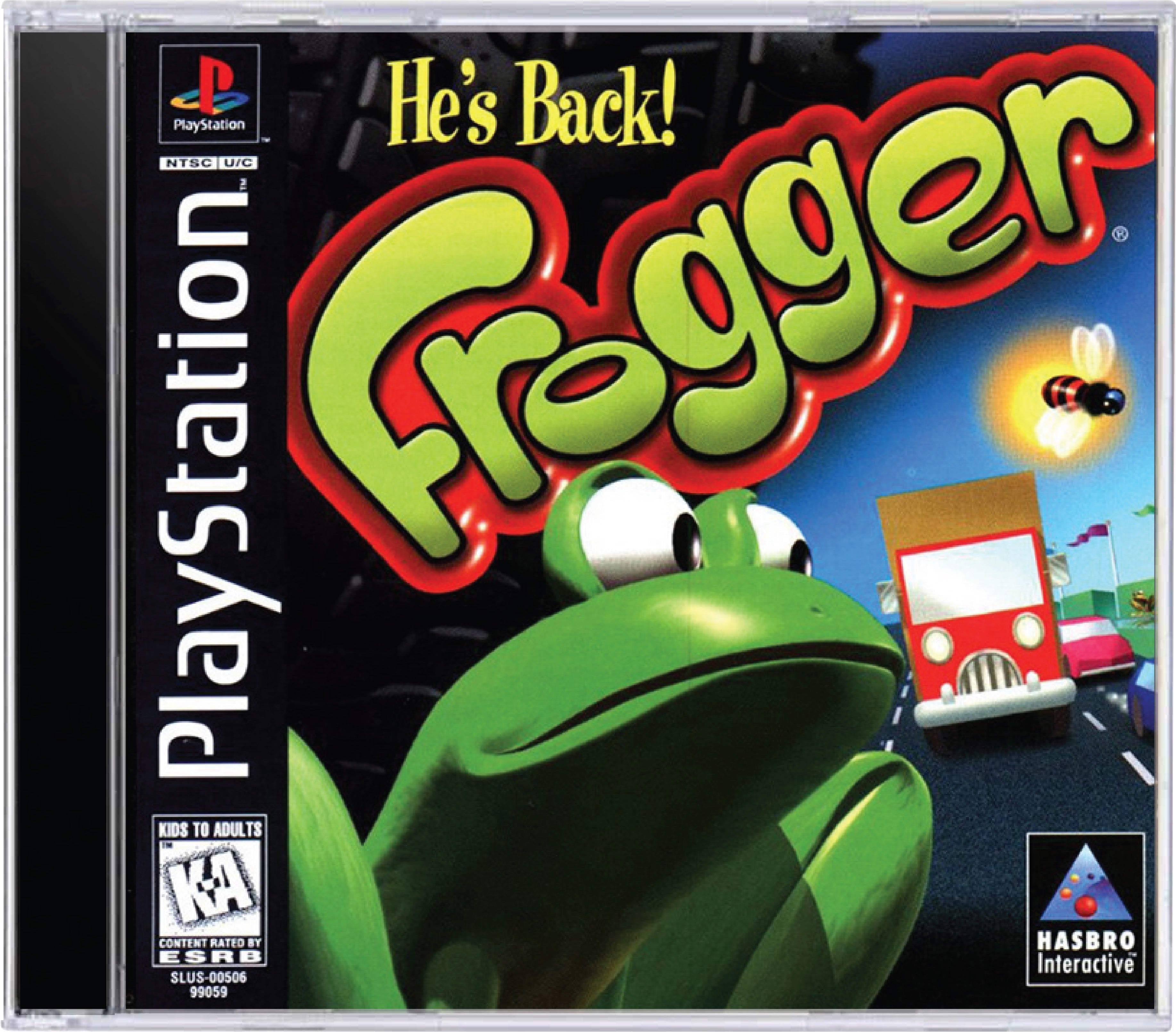 Frogger Cover Art and Product Photo