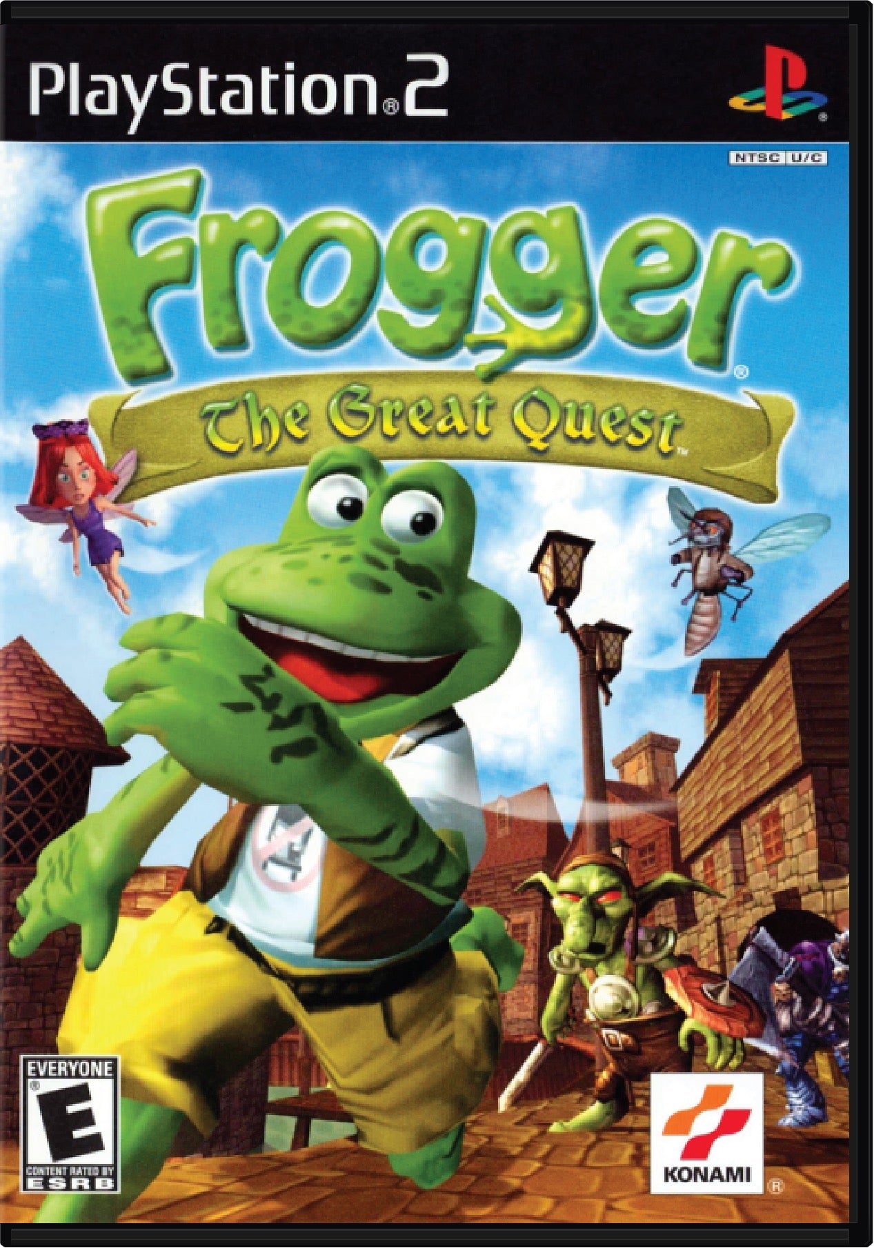 Frogger the Great Quest Cover Art and Product Photo