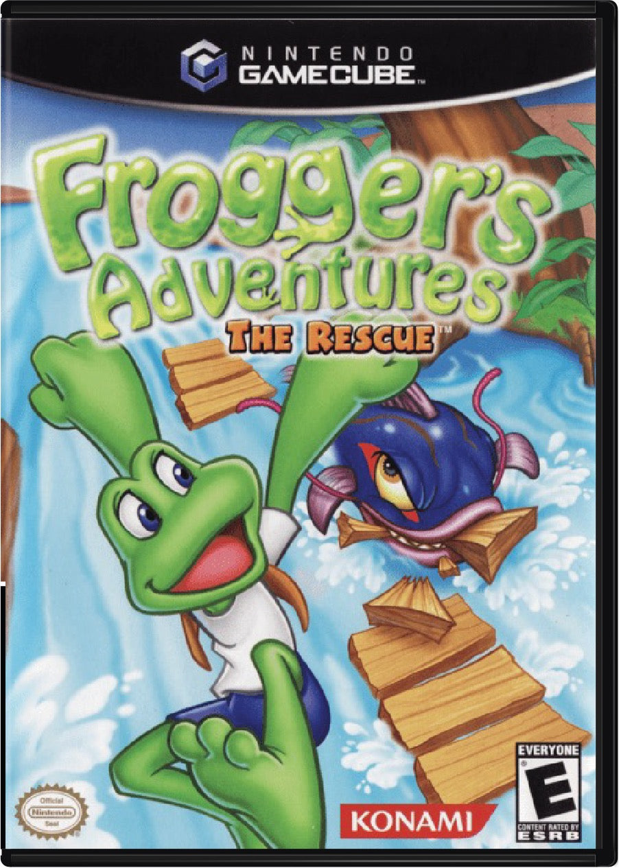 Frogger's Adventures The Rescue Cover Art and Product Photo