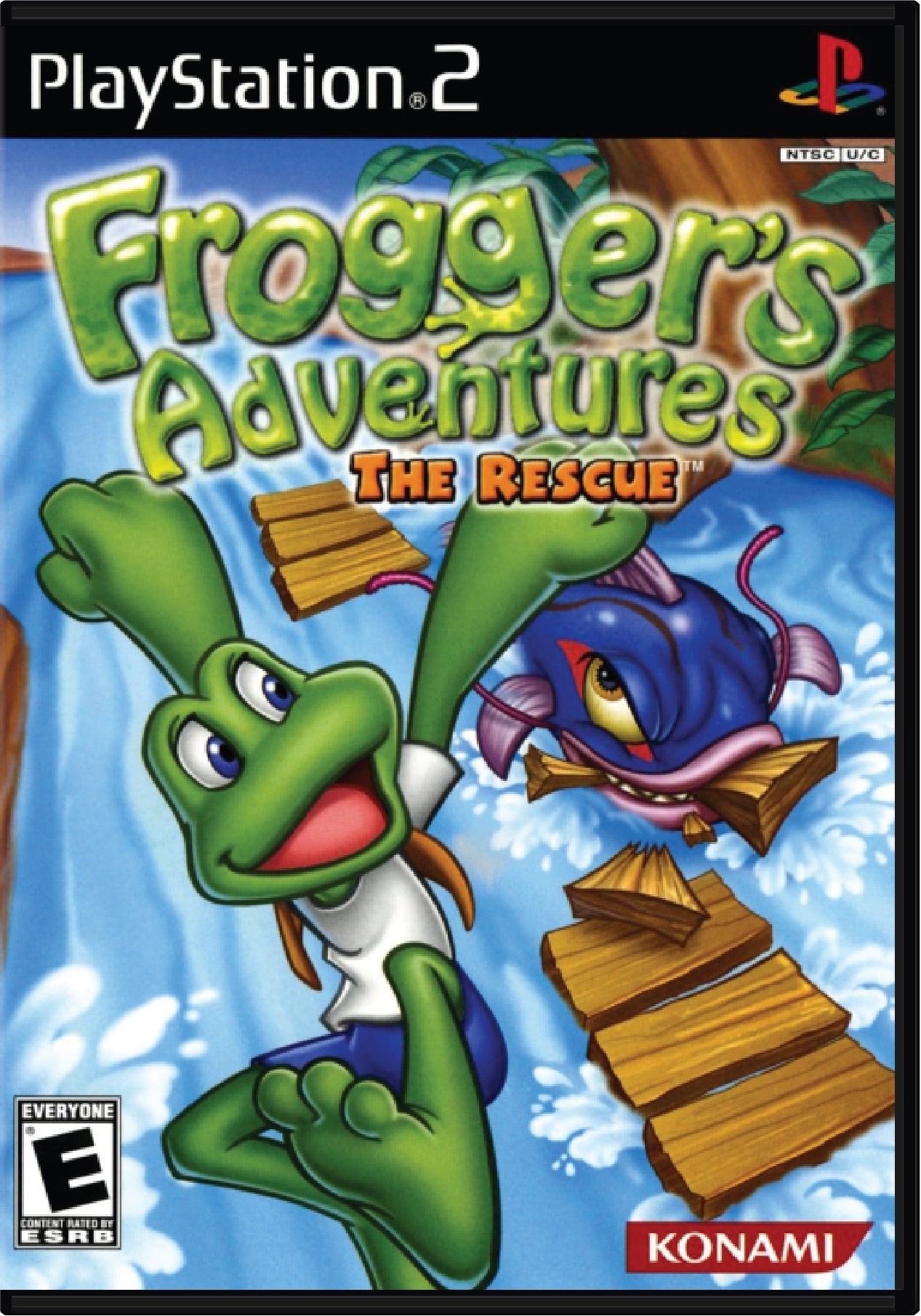 Frogger's Adventures The Rescue Cover Art and Product Photo