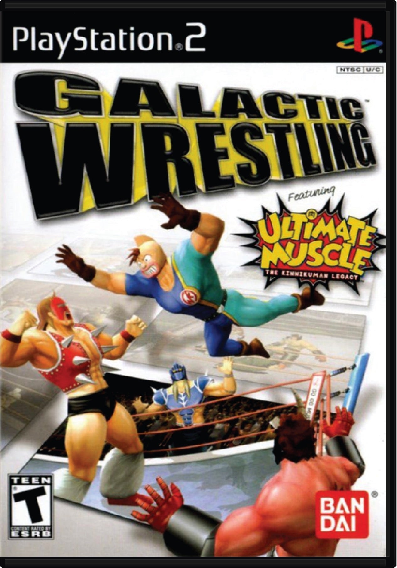 Galactic Wrestling Cover Art and Product Photo