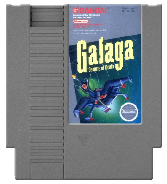 Galaga Demons of Death Cover Art and Product Photo