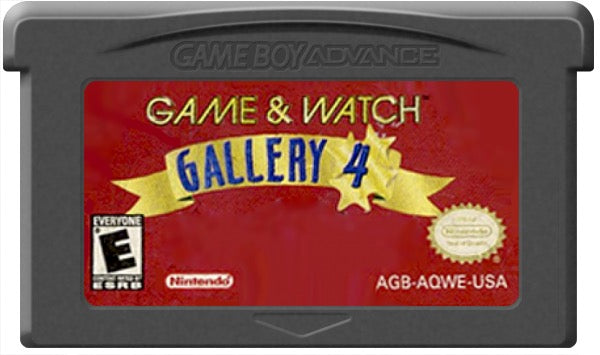 Game and Watch Gallery 4 Cartridge