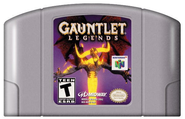 Gauntlet Legends Cover Art and Product Photo