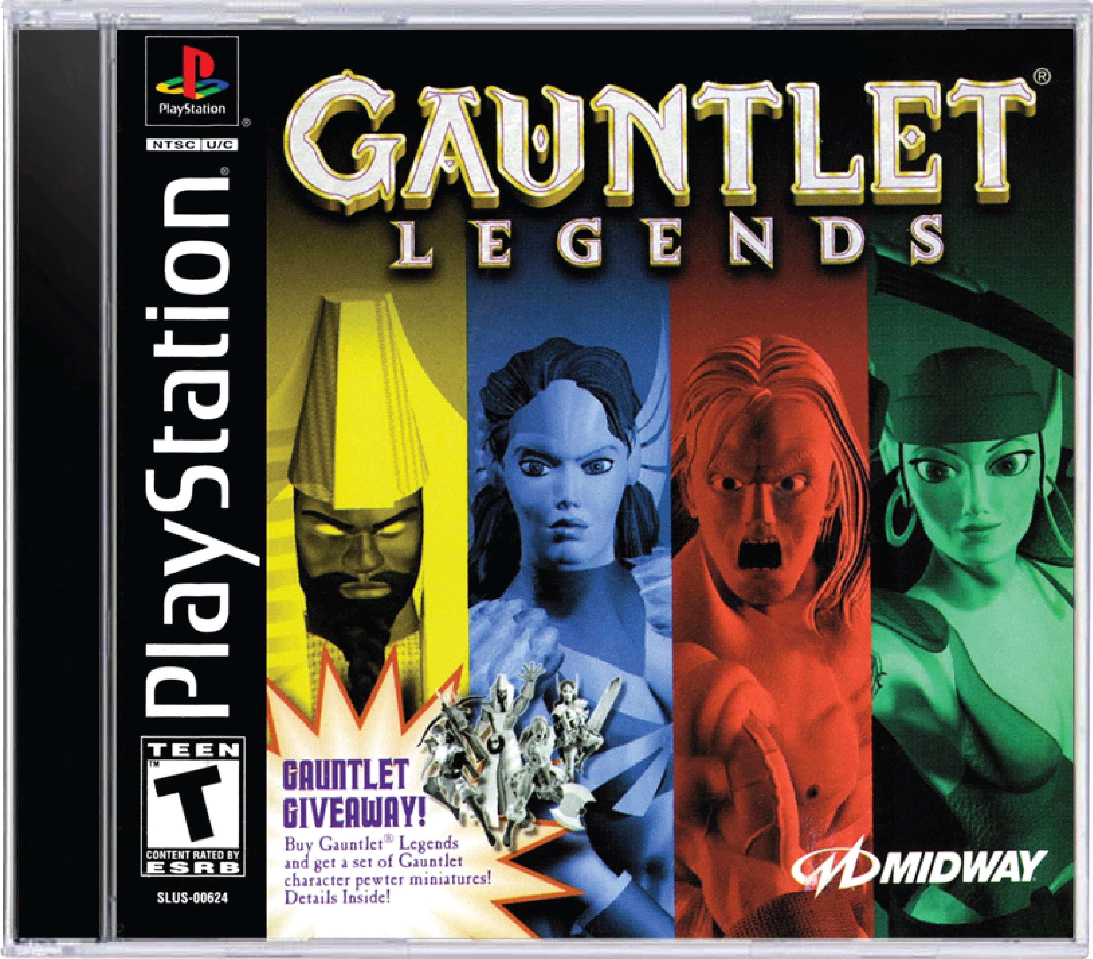 Gauntlet Legends Cover Art and Product Photo