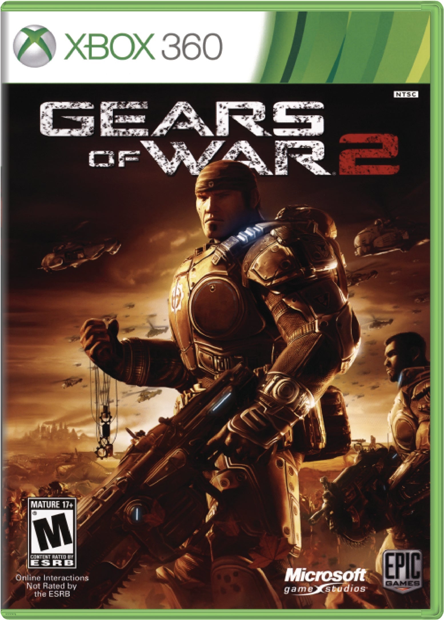 Gears of War 2 Cover Art