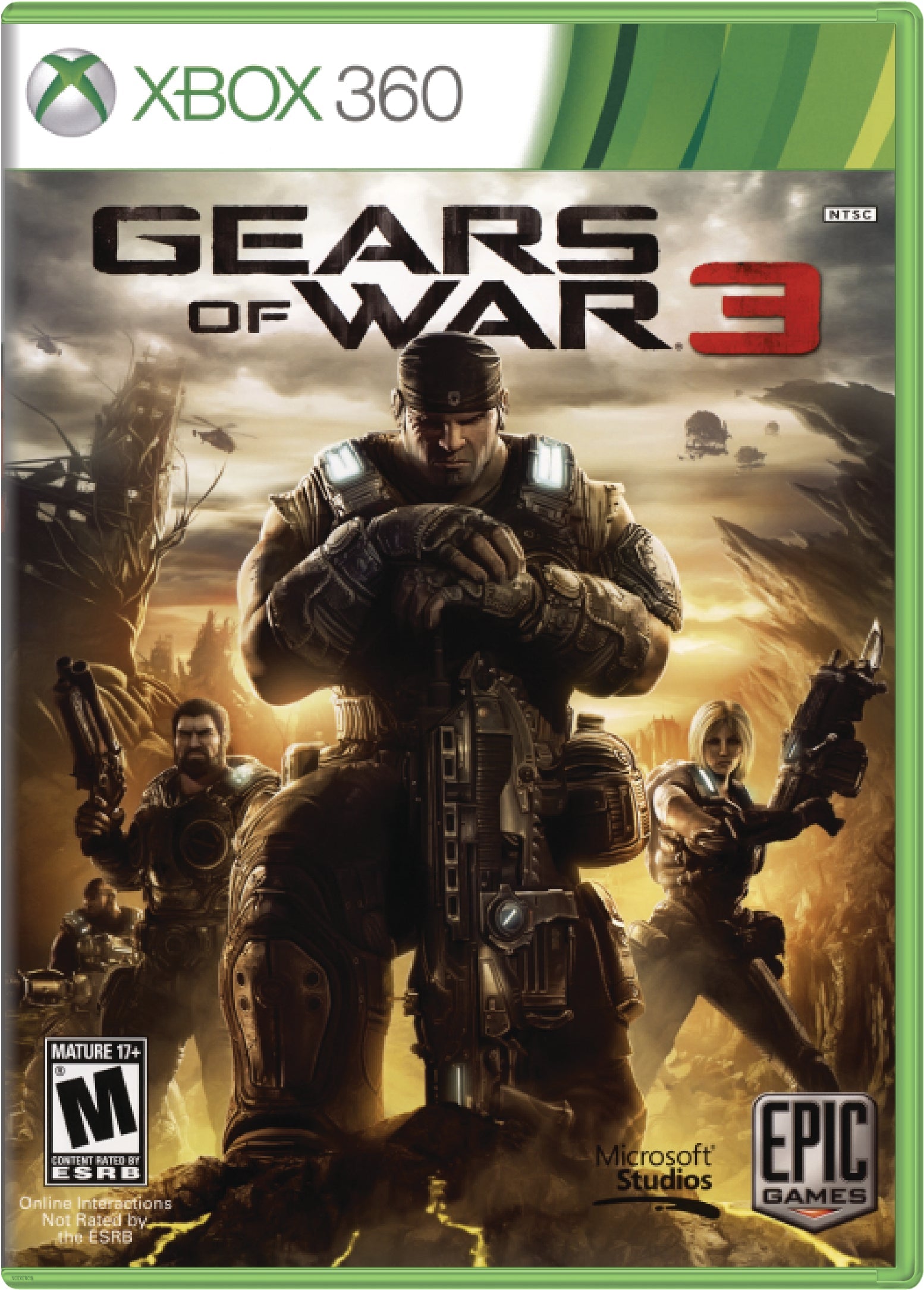 Gears of War 3 Cover Art