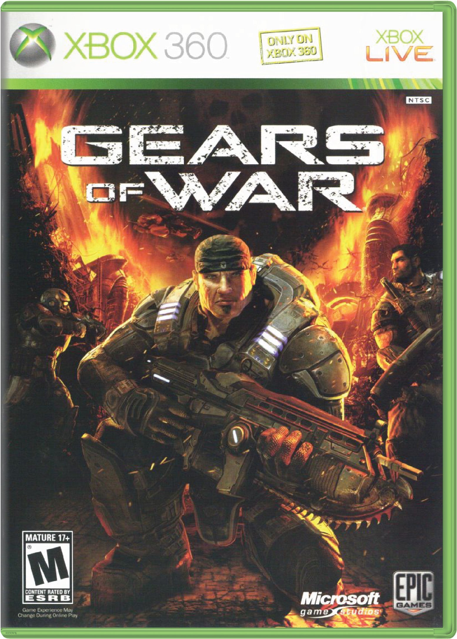 Gears of War Cover Art