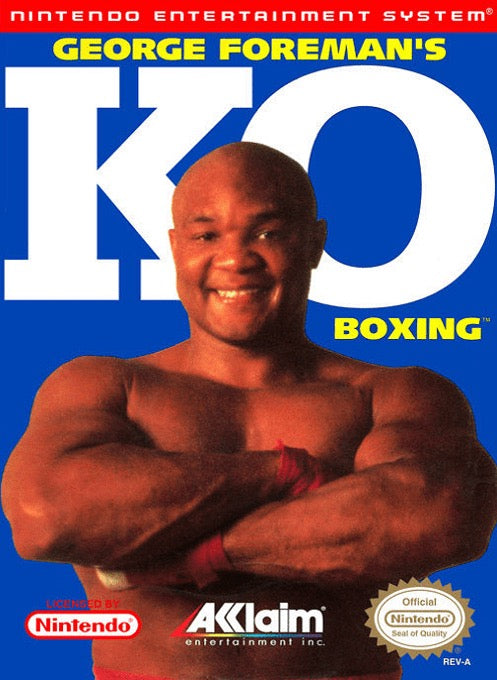 George Foreman's KO Boxing - Nintendo NES