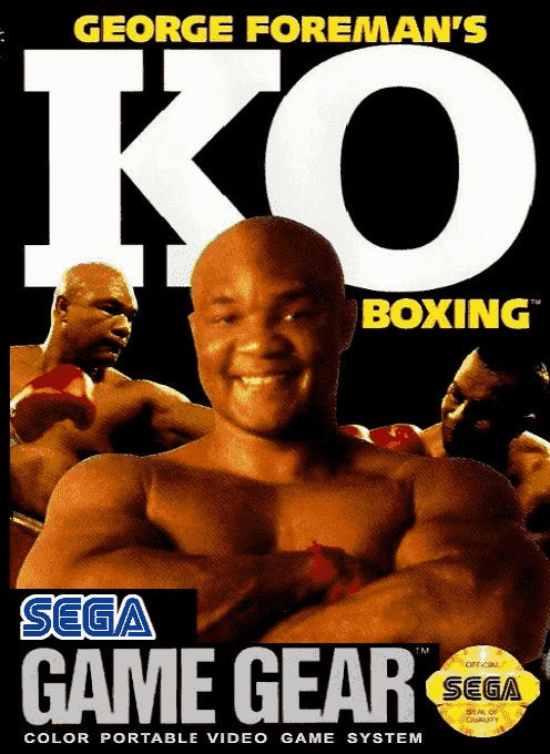 George Foreman's KO Boxing Cover Art