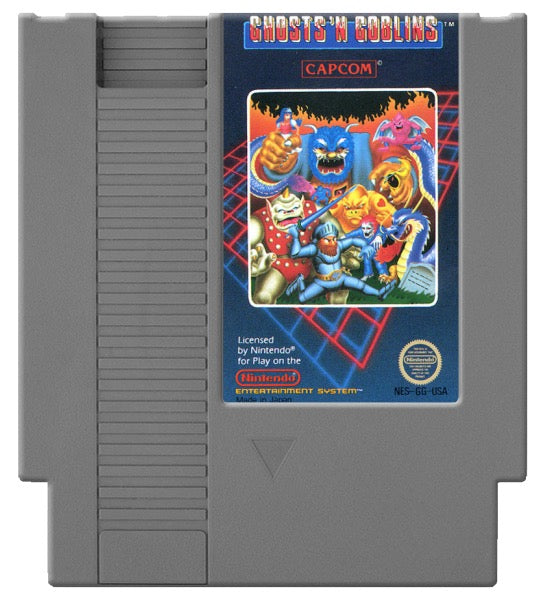 Ghosts 'n Goblins Cover Art and Product Photo