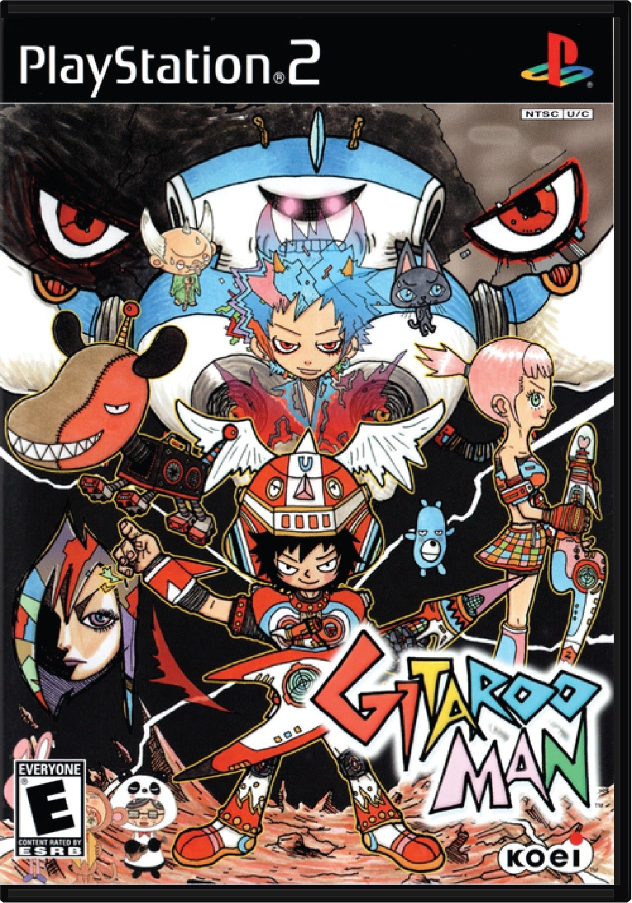 Gitaroo Man Cover Art and Product Photo