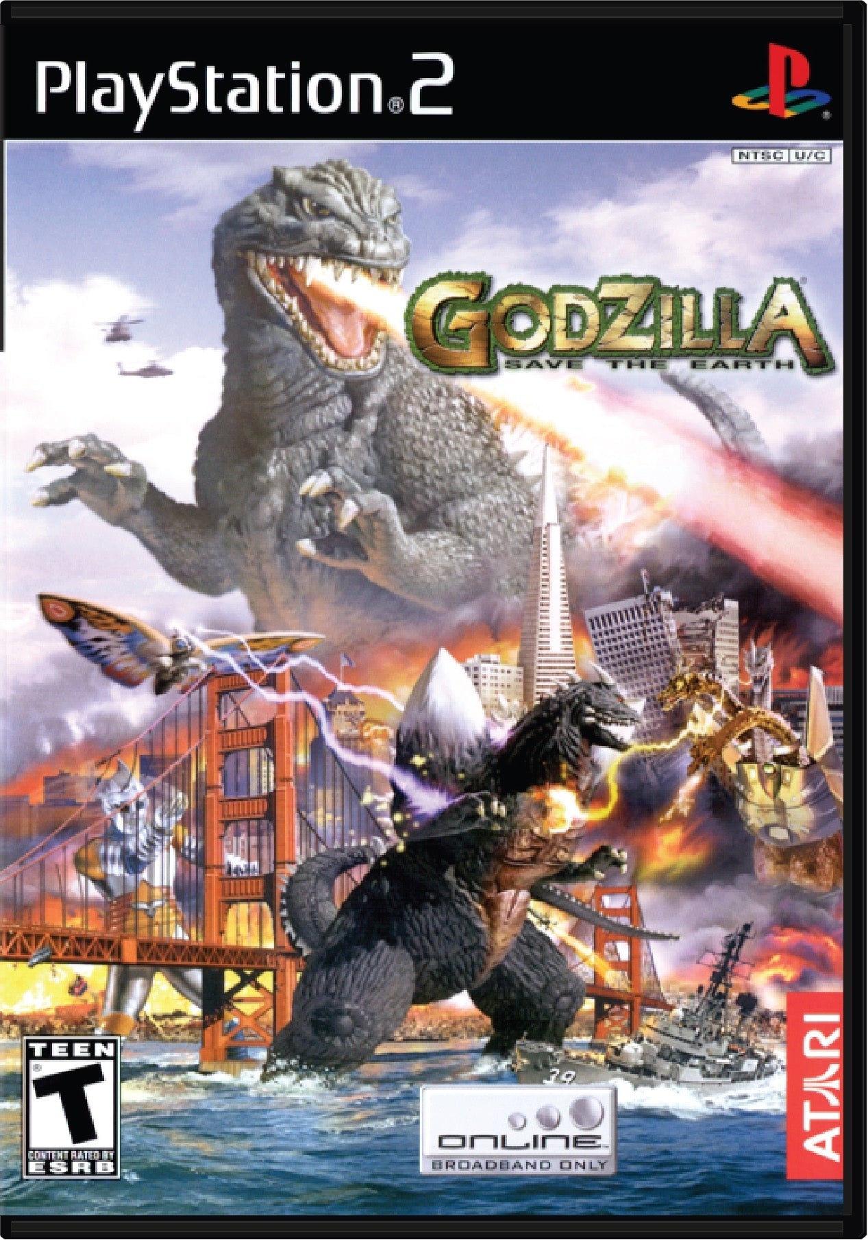 Godzilla Save the Earth Cover Art and Product Photo