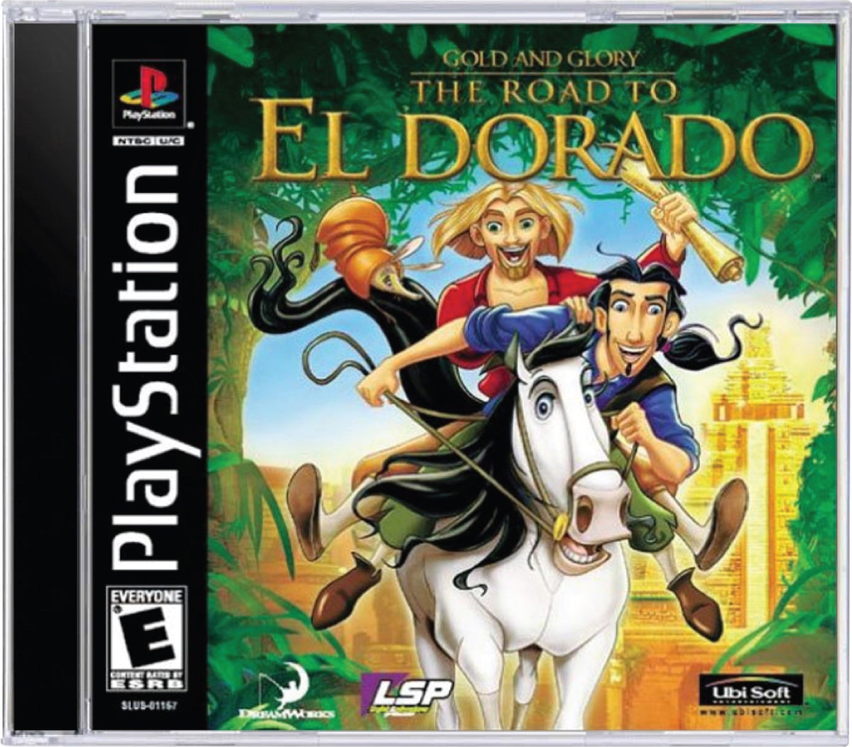 Gold and Glory The Road to El Dorado for Sony PlayStation 1 (PS1) | TVGC