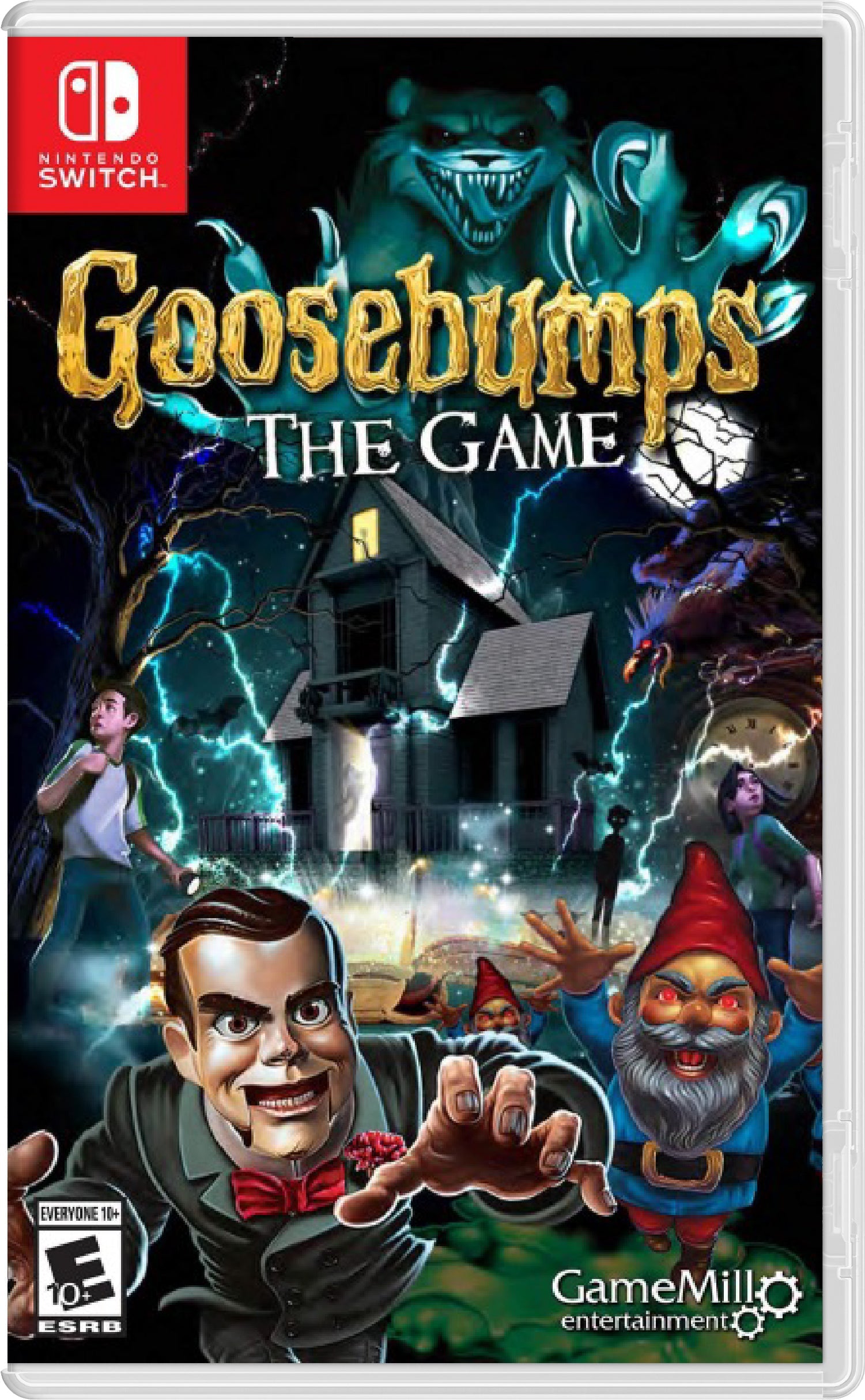 Goosebumps The Game Cover Art