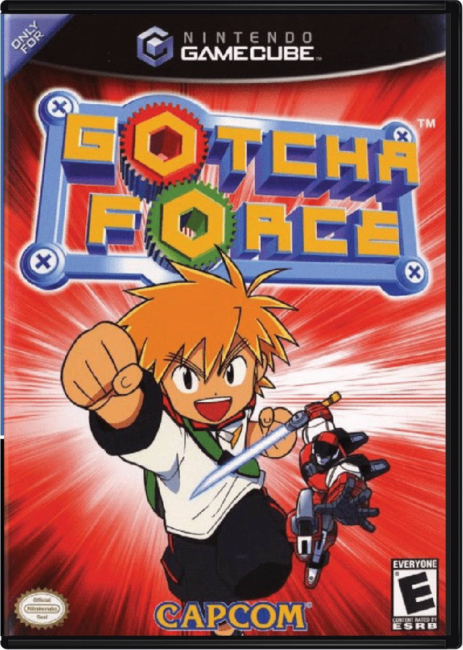 Gotcha Force Cover Art and Product Photo