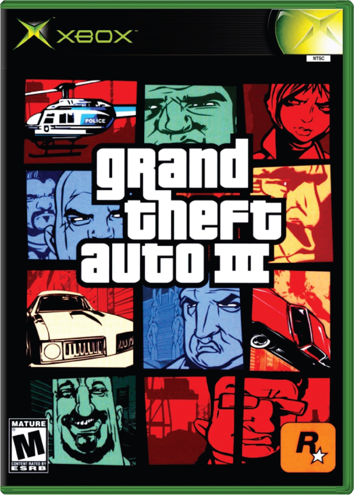 Grand Theft Auto GTA III Cover Art