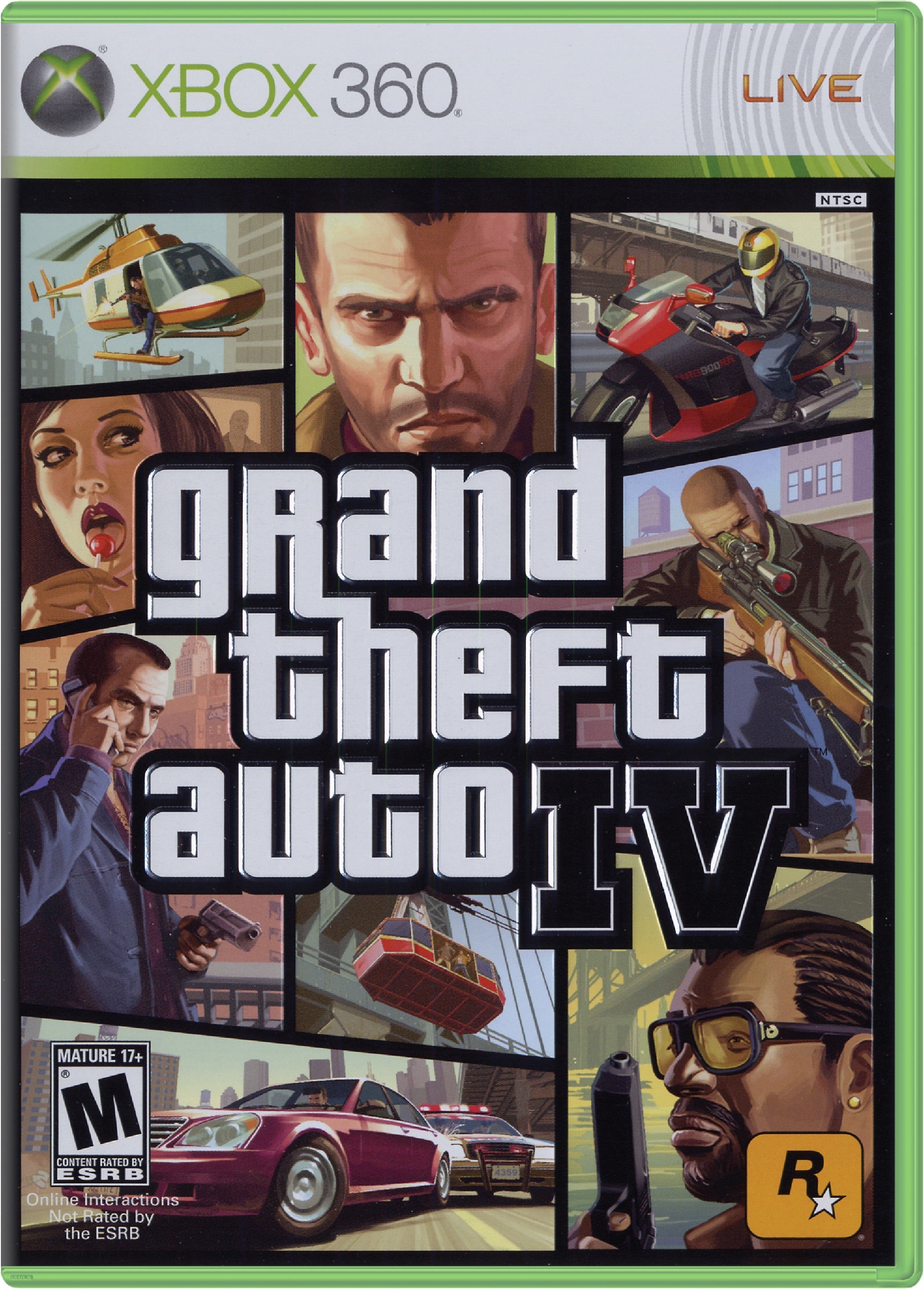 Grand Theft Auto GTA IV Cover Art