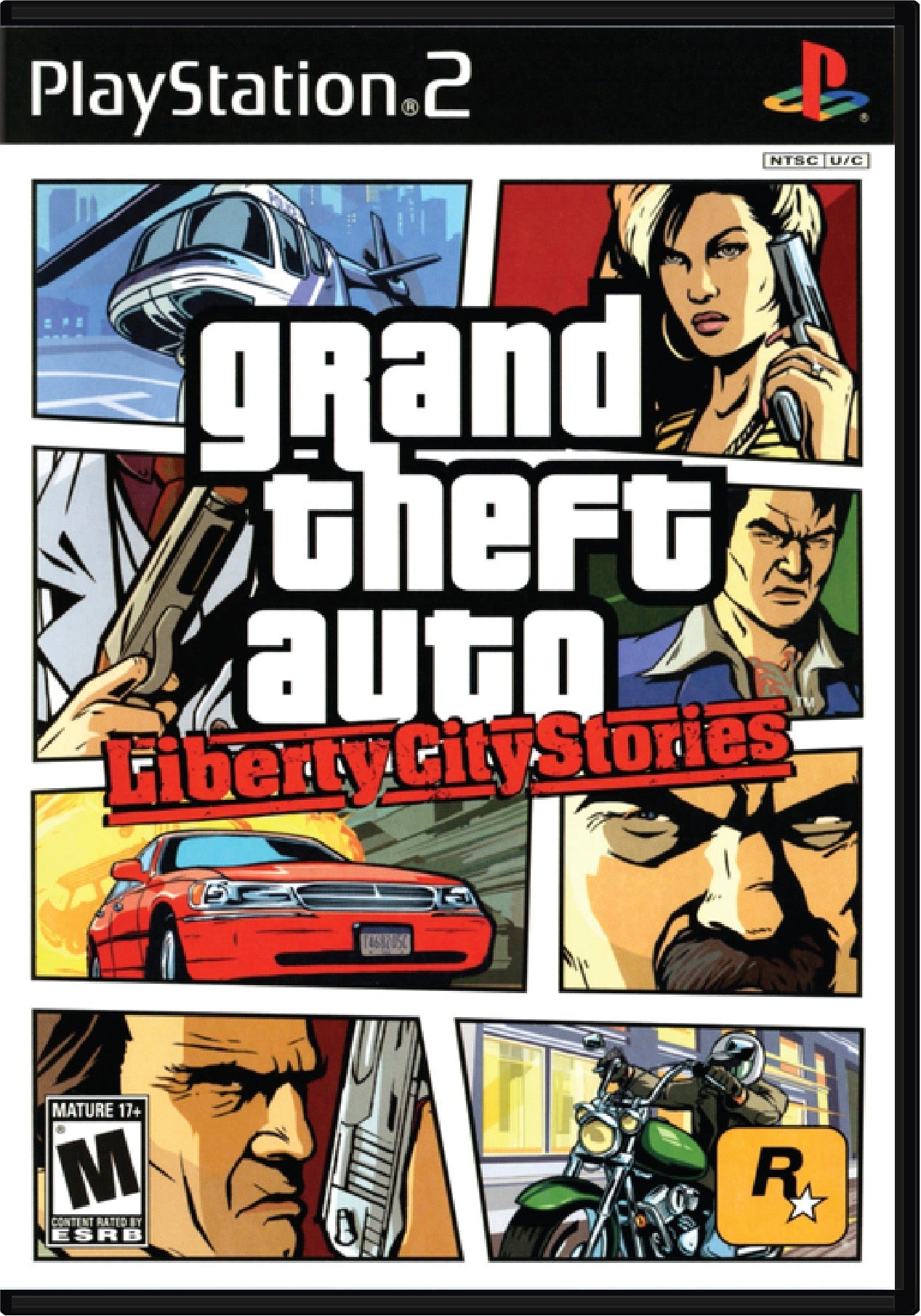 Grand Theft Auto GTA Liberty City Stories Cover Art and Product Photo