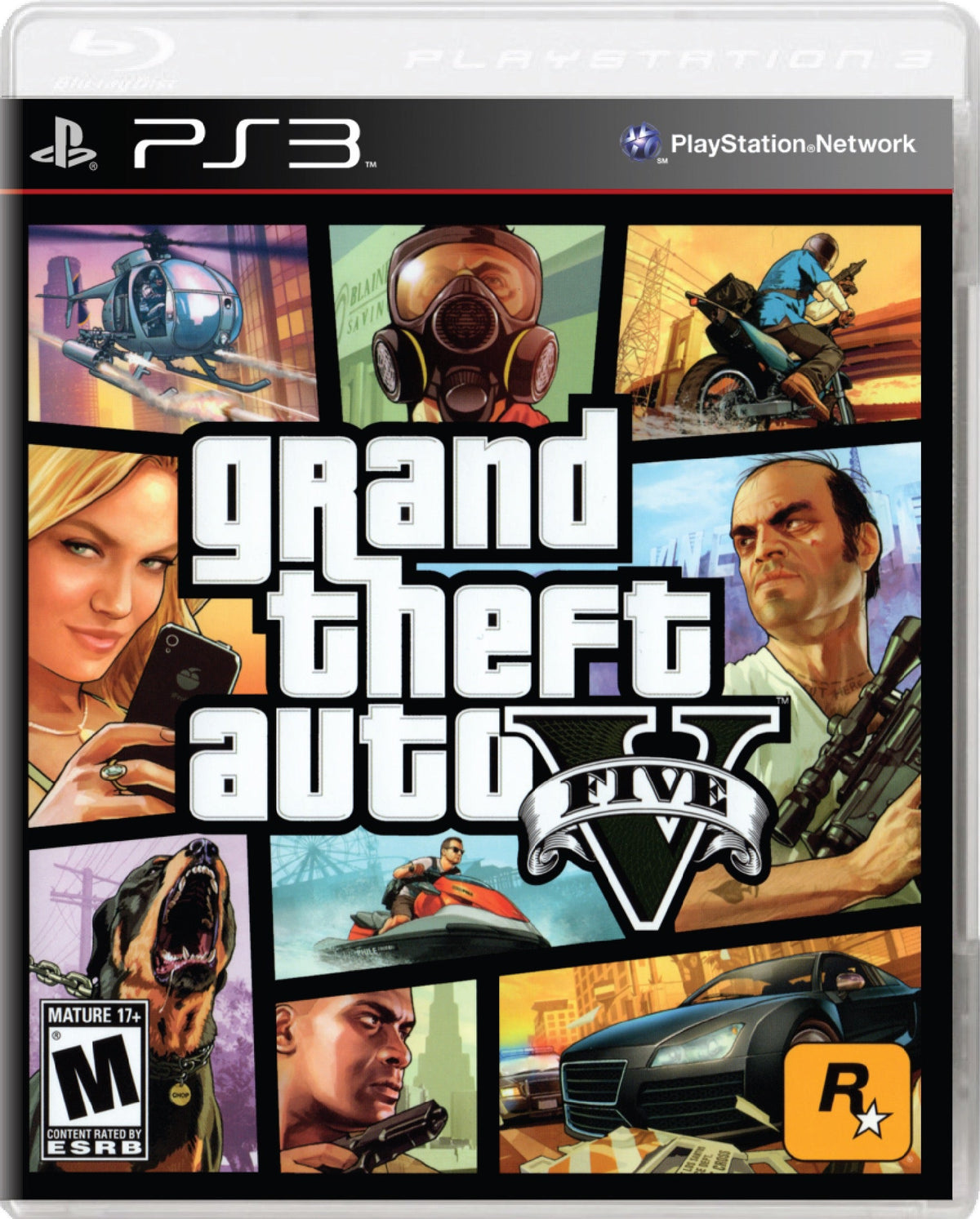 Grand Theft Auto GTA V for Sony PlayStation 3 (PS3) | TVGC