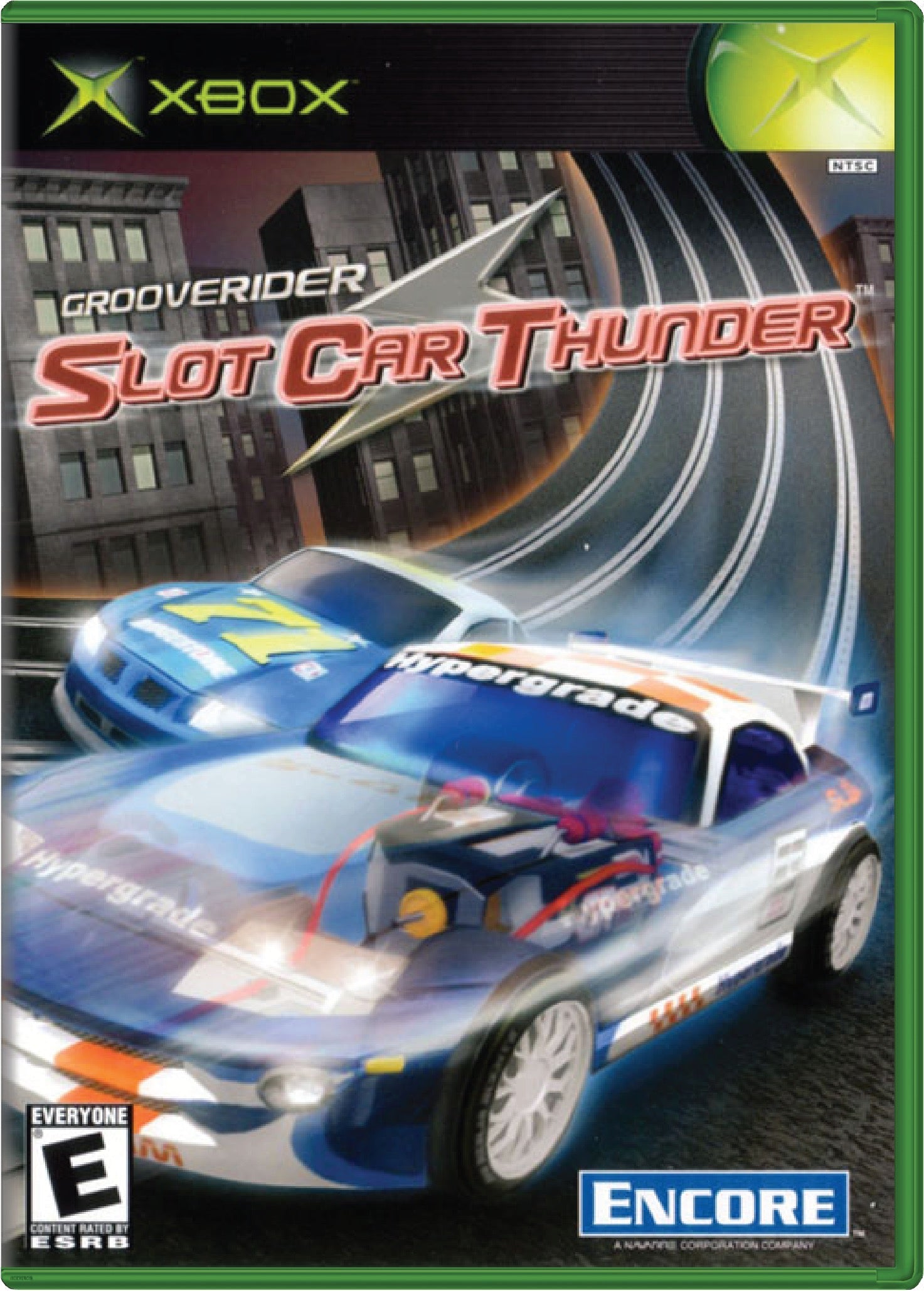 Grooverider Slot Car Thunder Cover Art