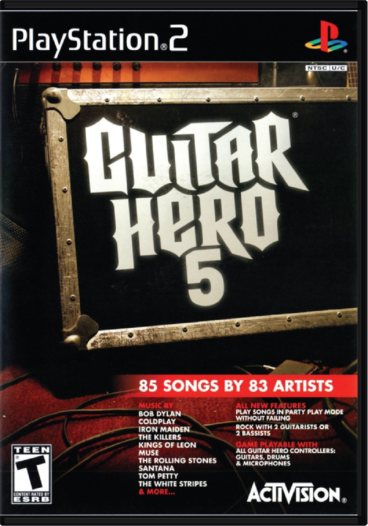 Guitar Hero 5 Cover Art and Product Photo