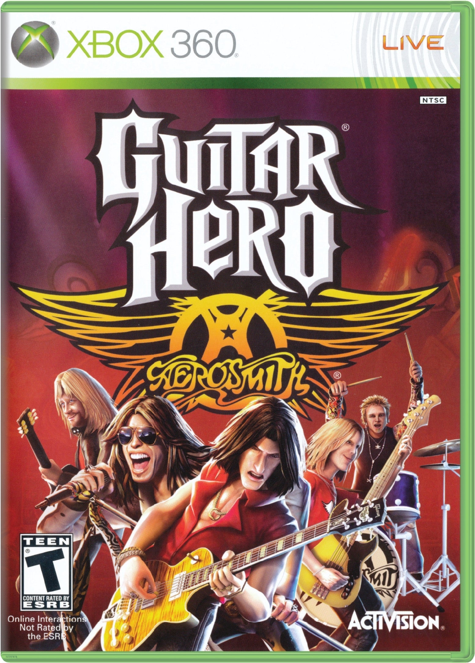 Guitar Hero Aerosmith Cover Art