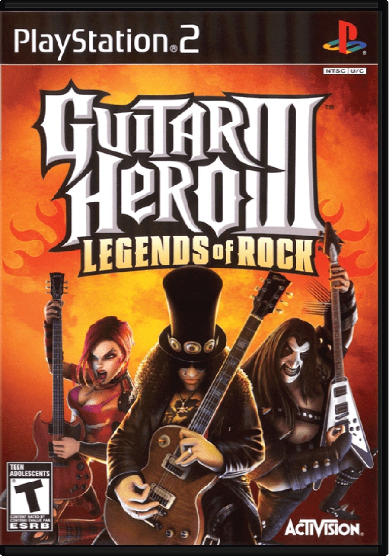 Guitar Hero III Legends of Rock for Sony PlayStation 2 (PS2) | TVGC