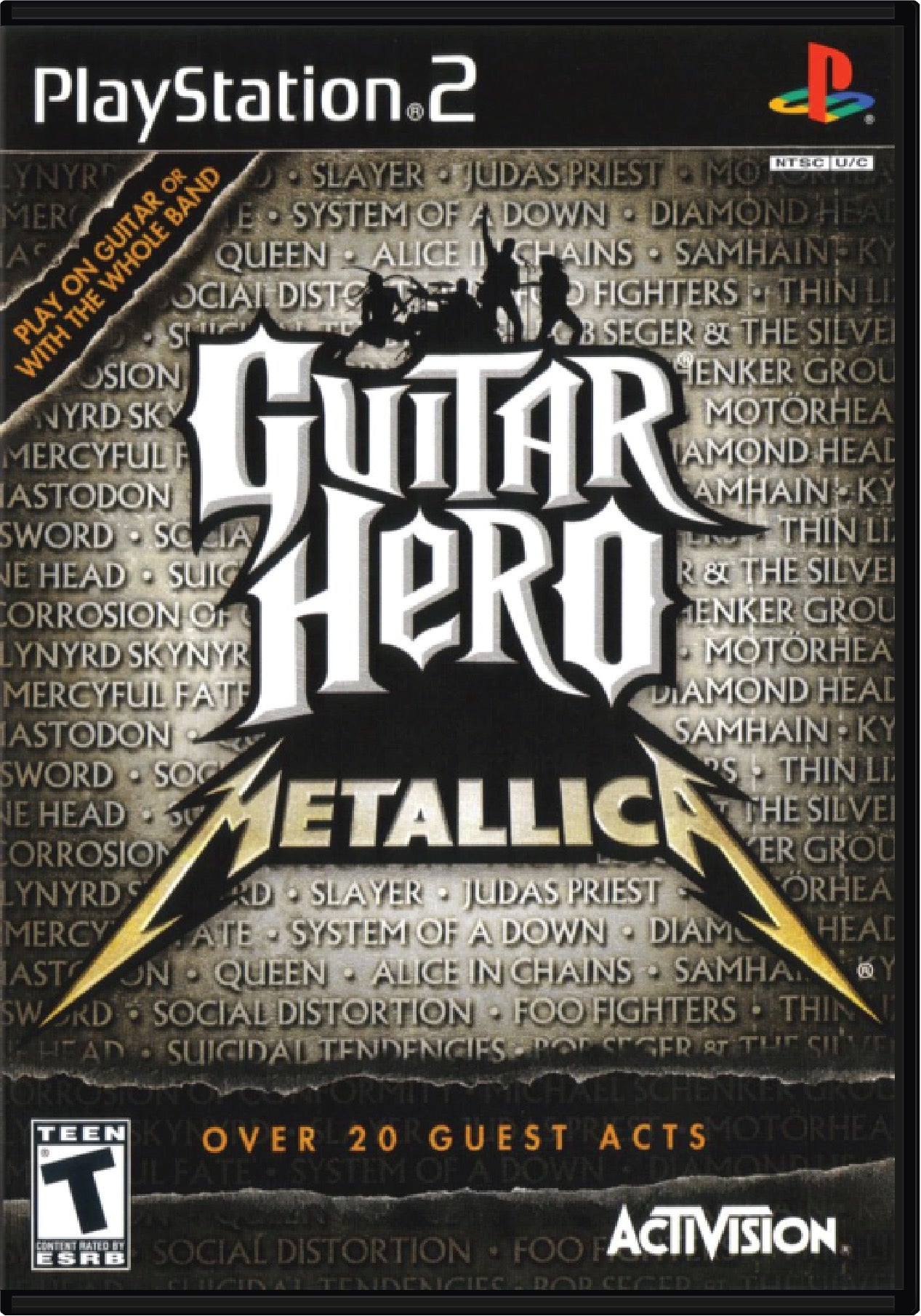 Guitar Hero Metallica Cover Art and Product Photo