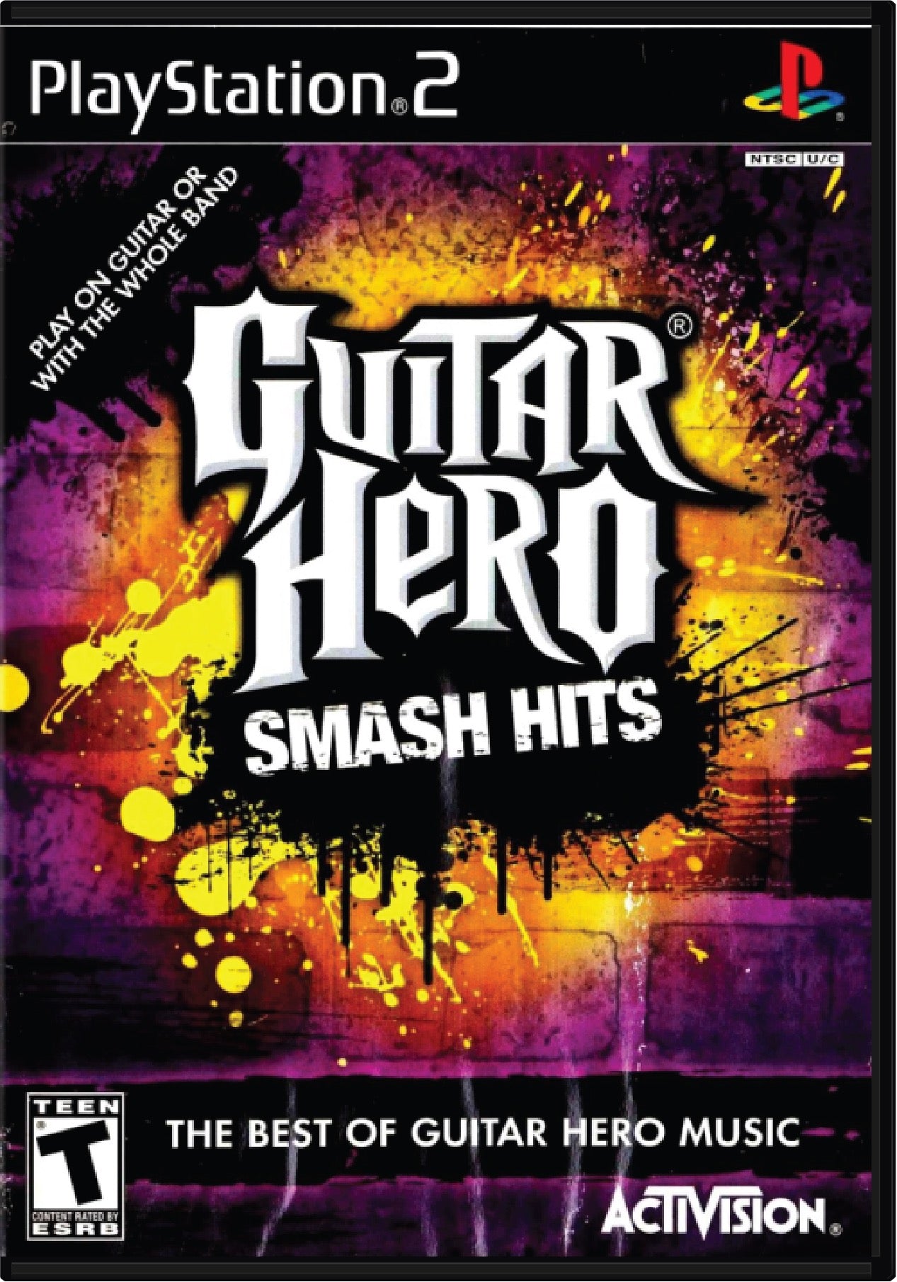 Guitar Hero Smash Hits Cover Art and Product Photo