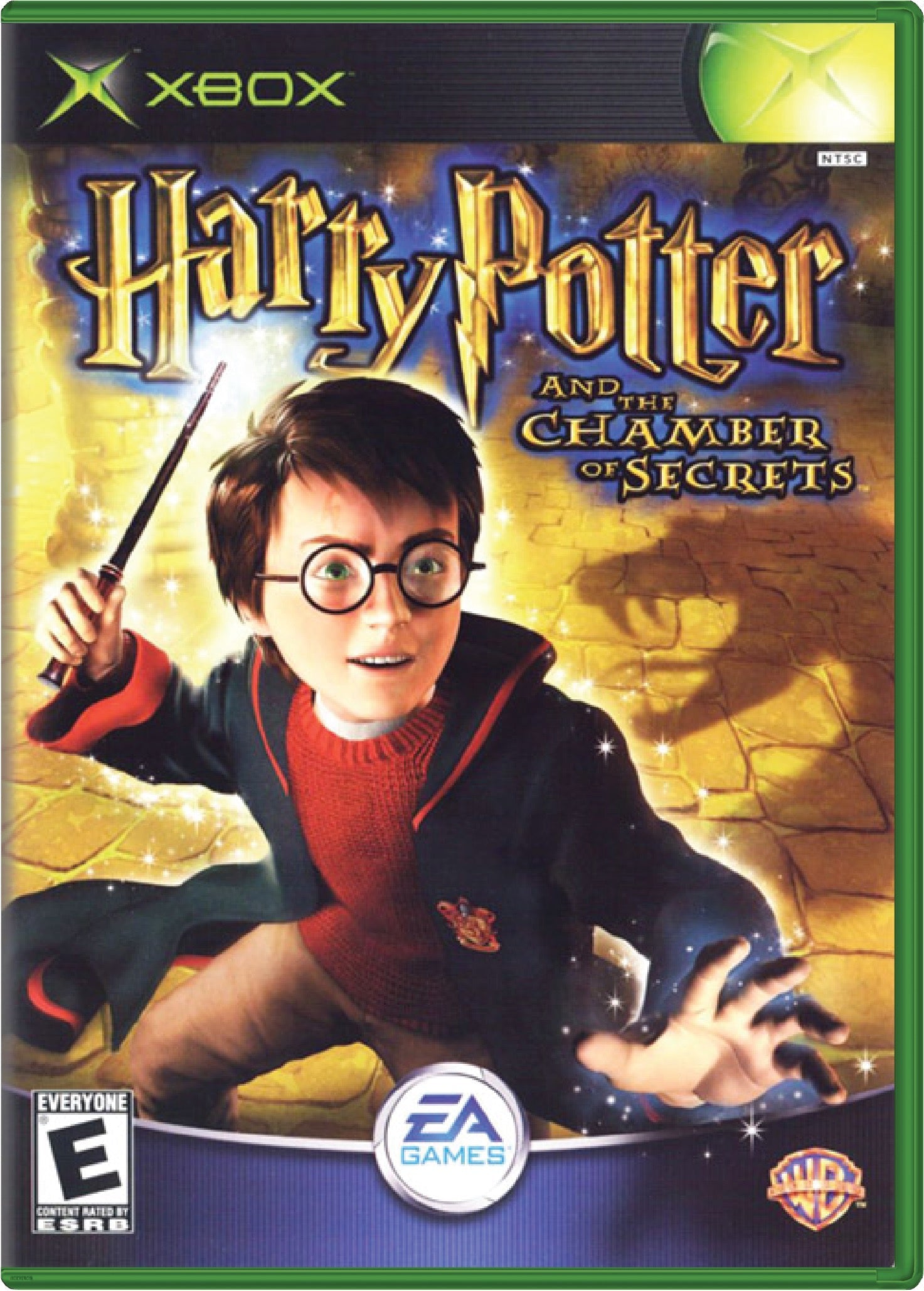 Harry Potter Chamber of Secrets Cover Art