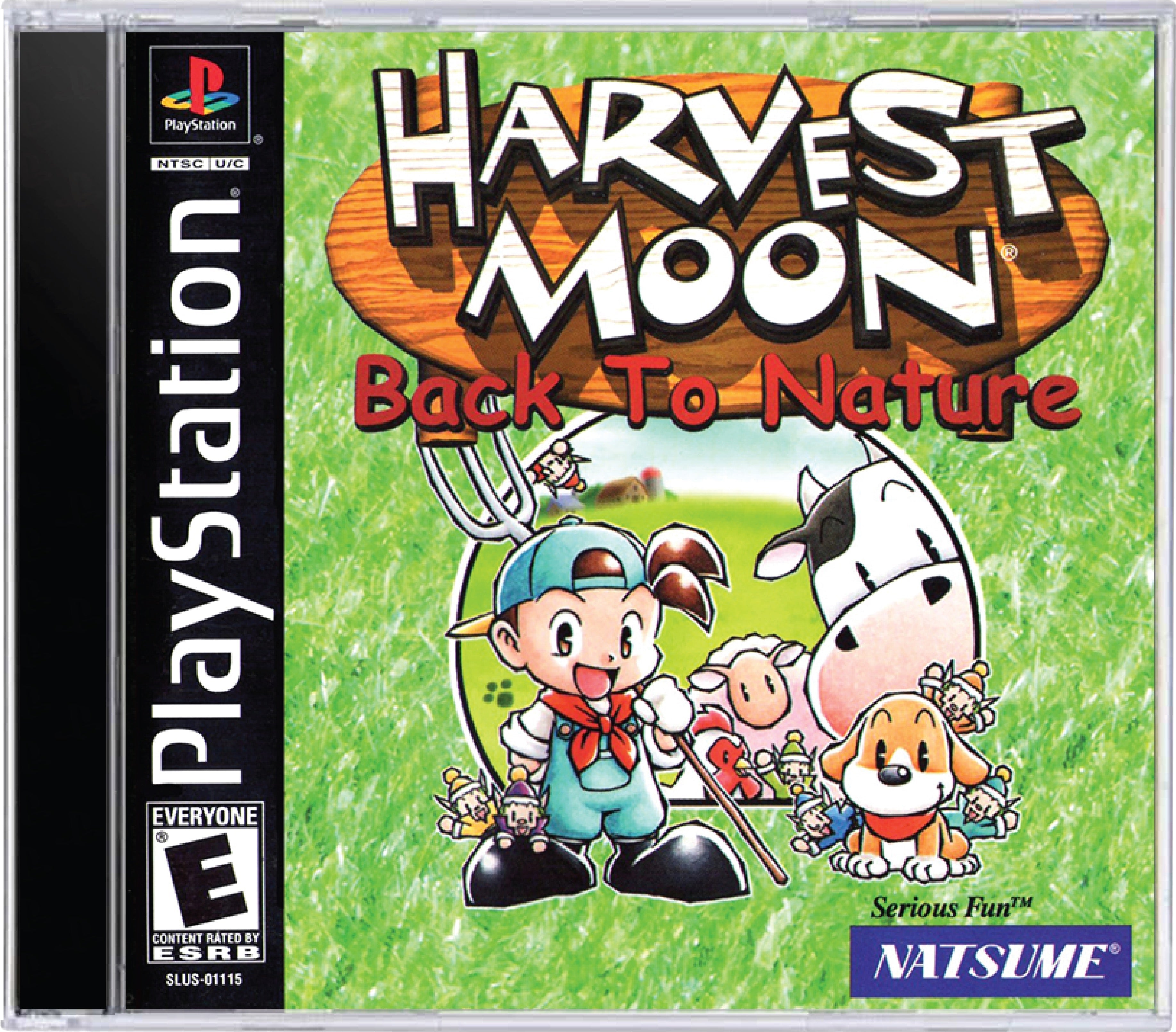 Harvest Moon Back to Nature Cover Art and Product Photo