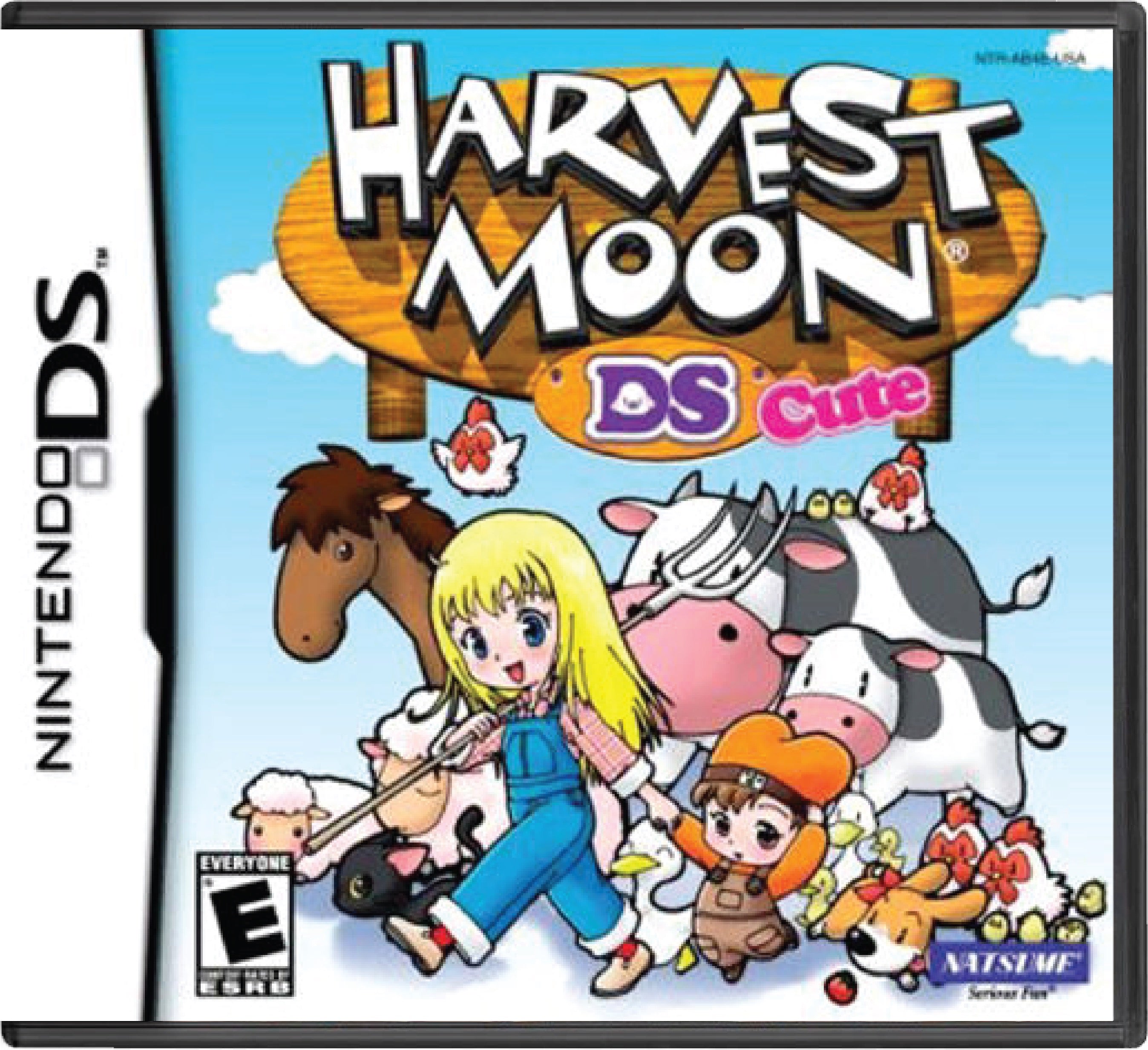 Harvest Moon DS Cute Cover Art