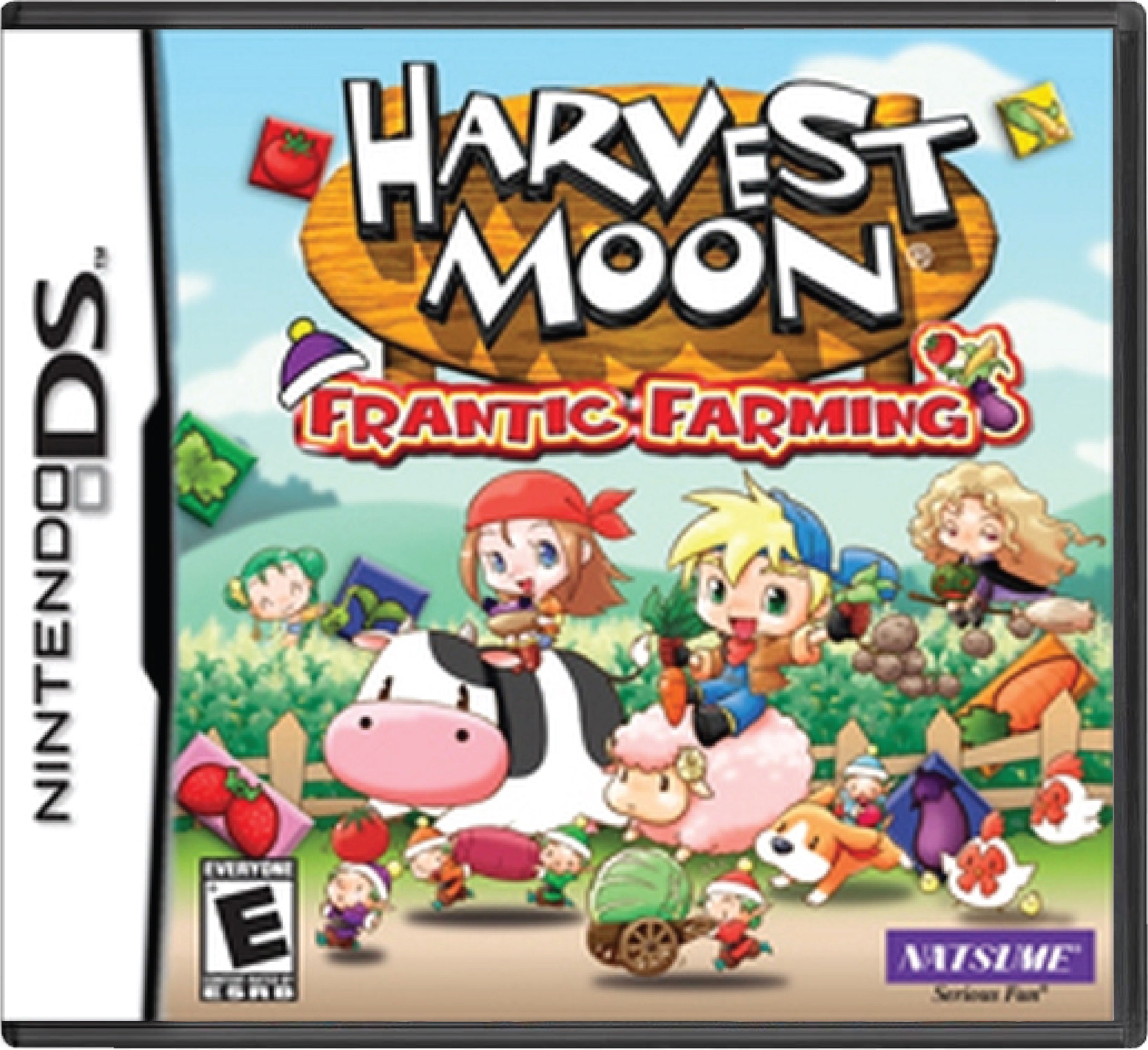 Harvest Moon Frantic Farming Cover Art