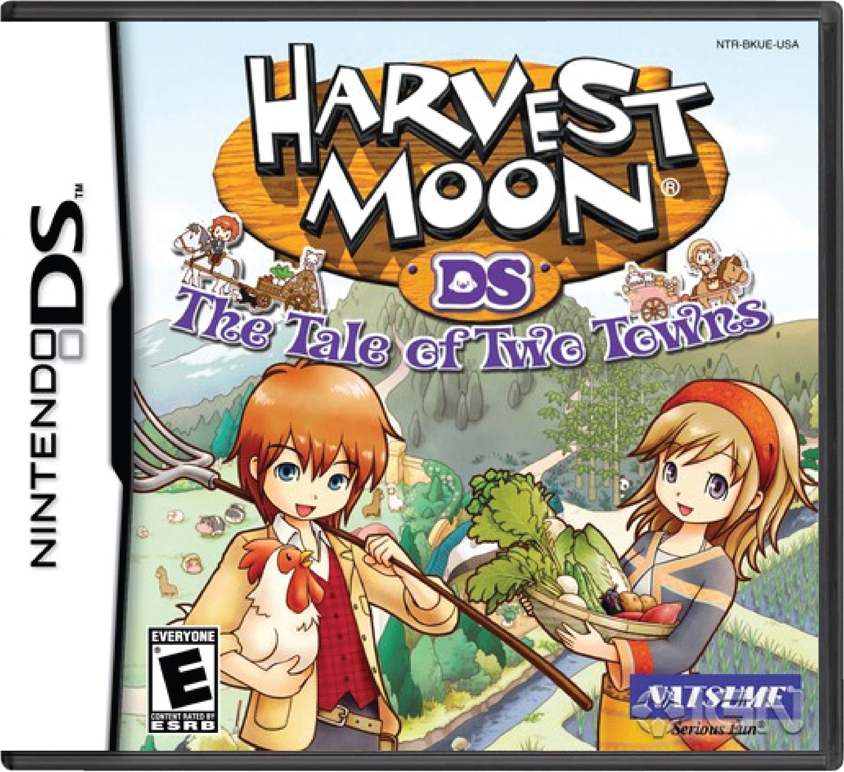 Harvest Moon The Tale of Two Towns Cover Art