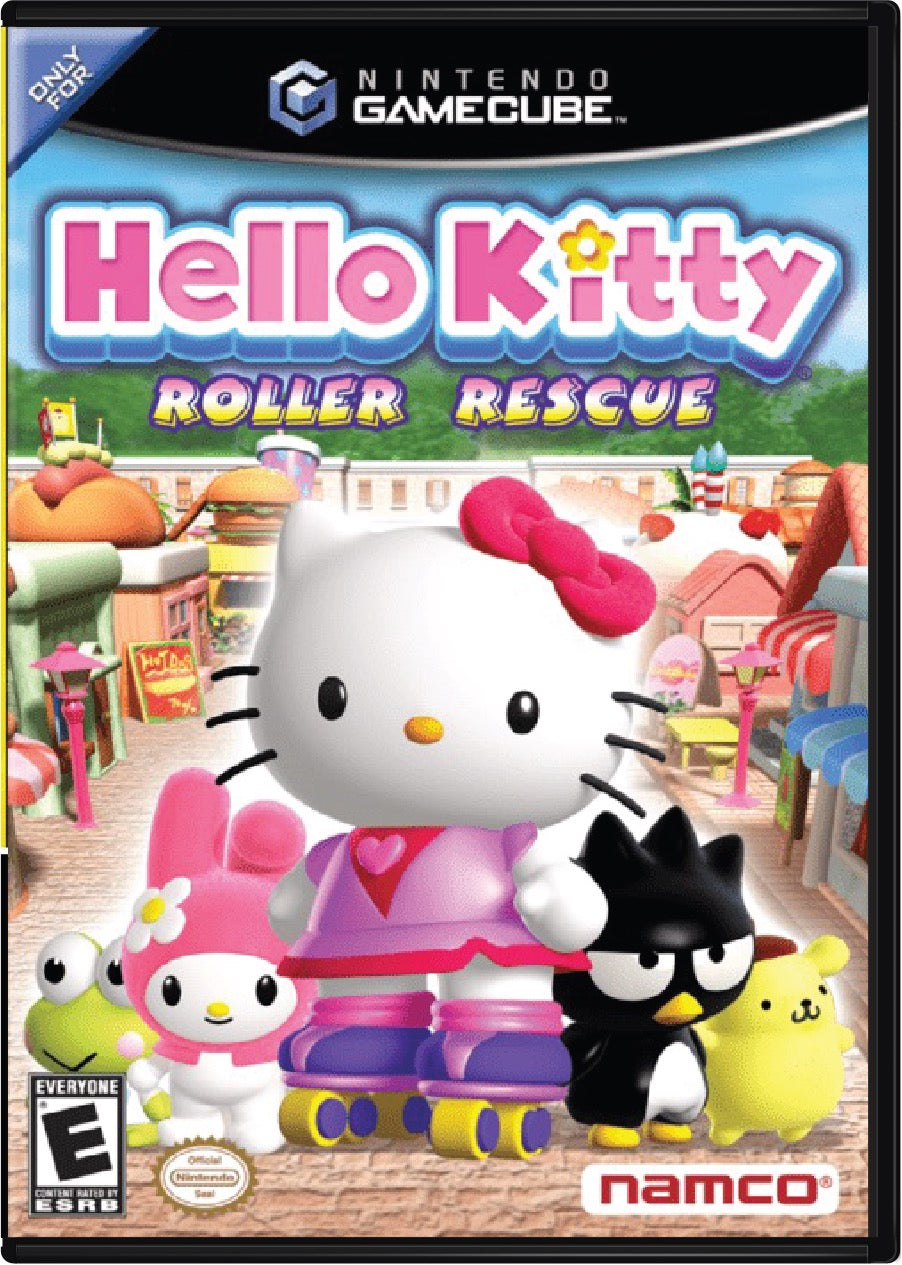 Hello Kitty Roller Rescue Cover Art and Product Photo