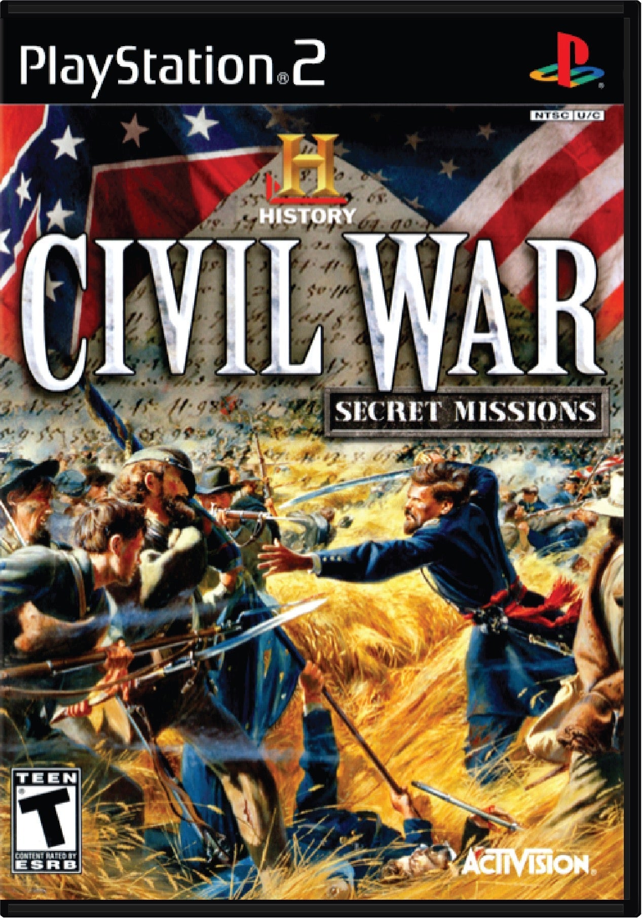 History Channel Civil War Secret Missions Cover Art and Product Photo