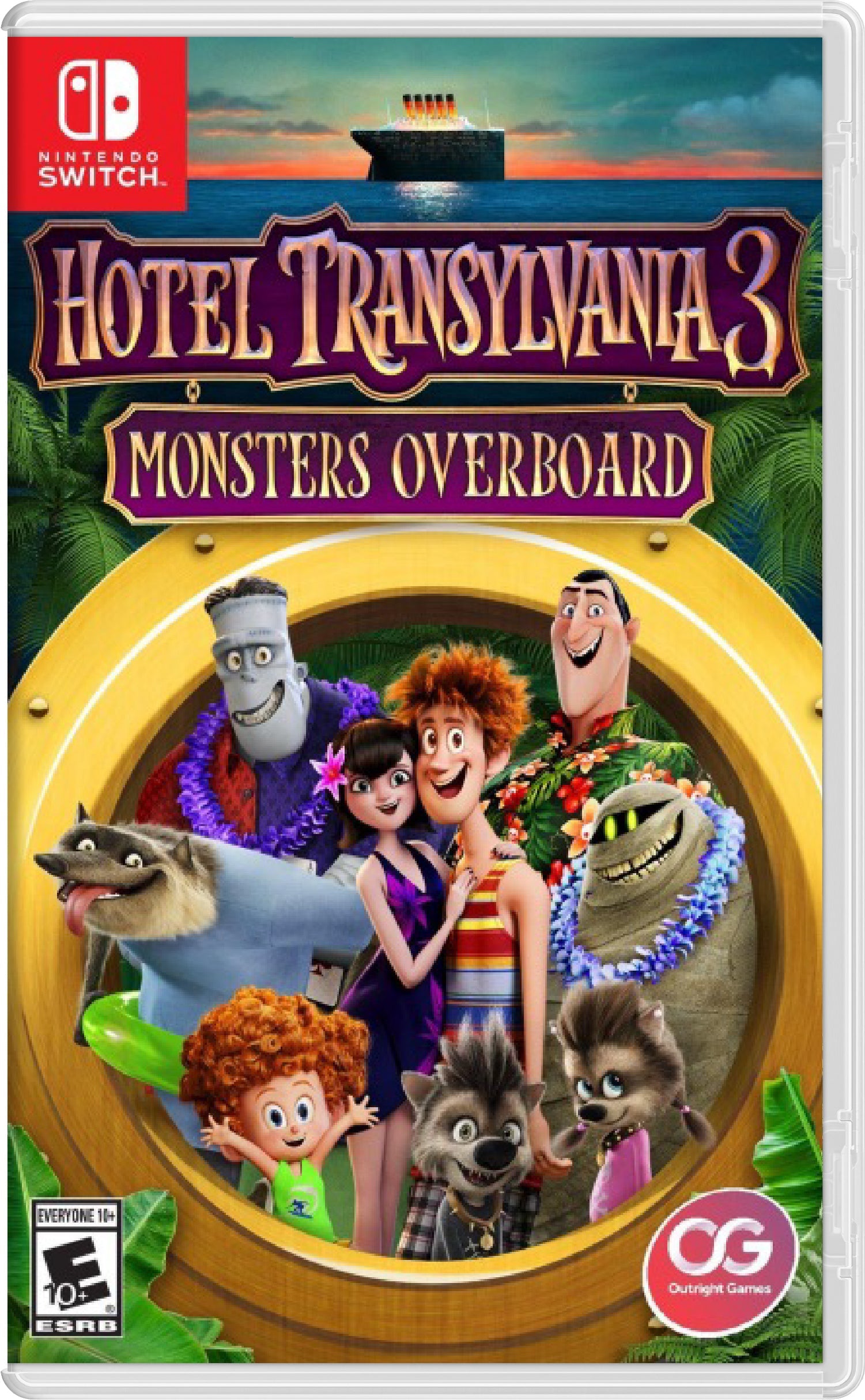 Hotel Transylvania 3 Monsters Overboard Cover Art