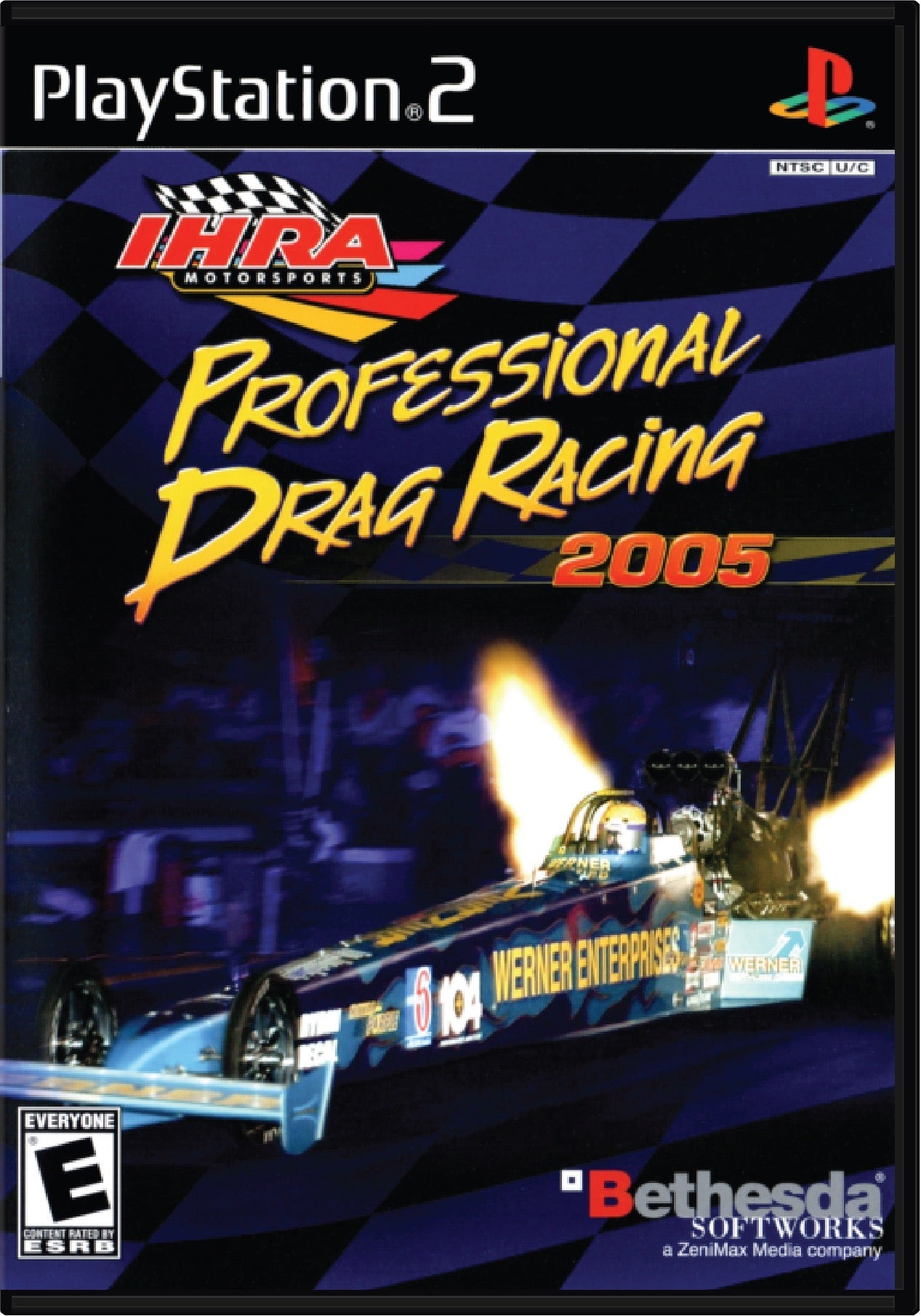 IHRA Drag Racing 2005 Cover Art and Product Photo