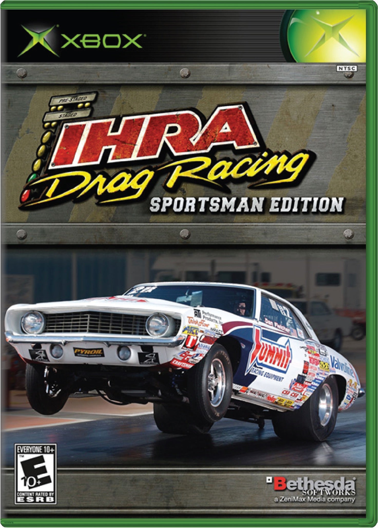 IHRA Drag Racing Sportsman Edition Cover Art